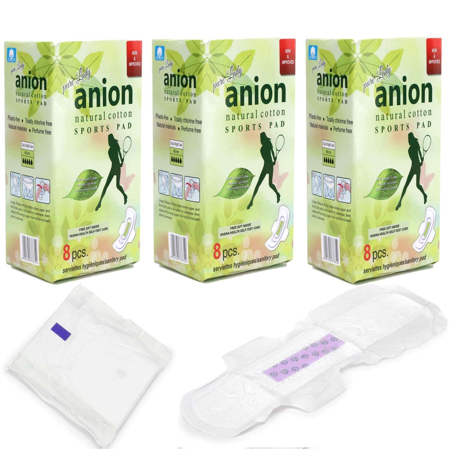 CareDone(Pack of 24)Ultra Thin Rash Free Sanitary Pads for Women-8XLPads with Disposal Cover, Heavy Flow-wider Back Design, Zero Toxins, Unscented, Antibacterial Extra Long Sanitary Napkins for Women. 1