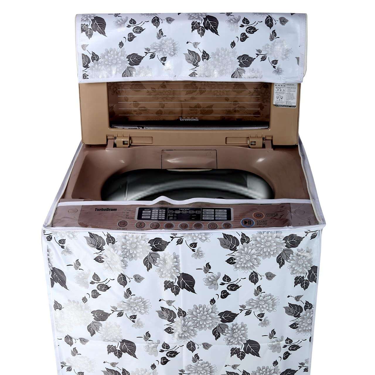 Top Load Washing Machine Cover Suitable for IFB 7 Kg Fully-Automatic Top Loading Washing Machine (TL-RGS 7.0 Kg Aqua, Grey) 1