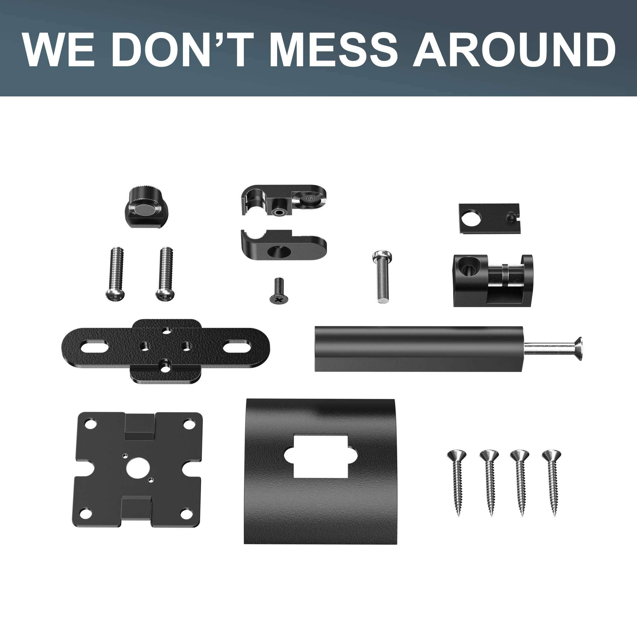 Wall Mount Brackets Compatible with Bose 161 Speaker and Bose Model 100 Speakers (Black) 4