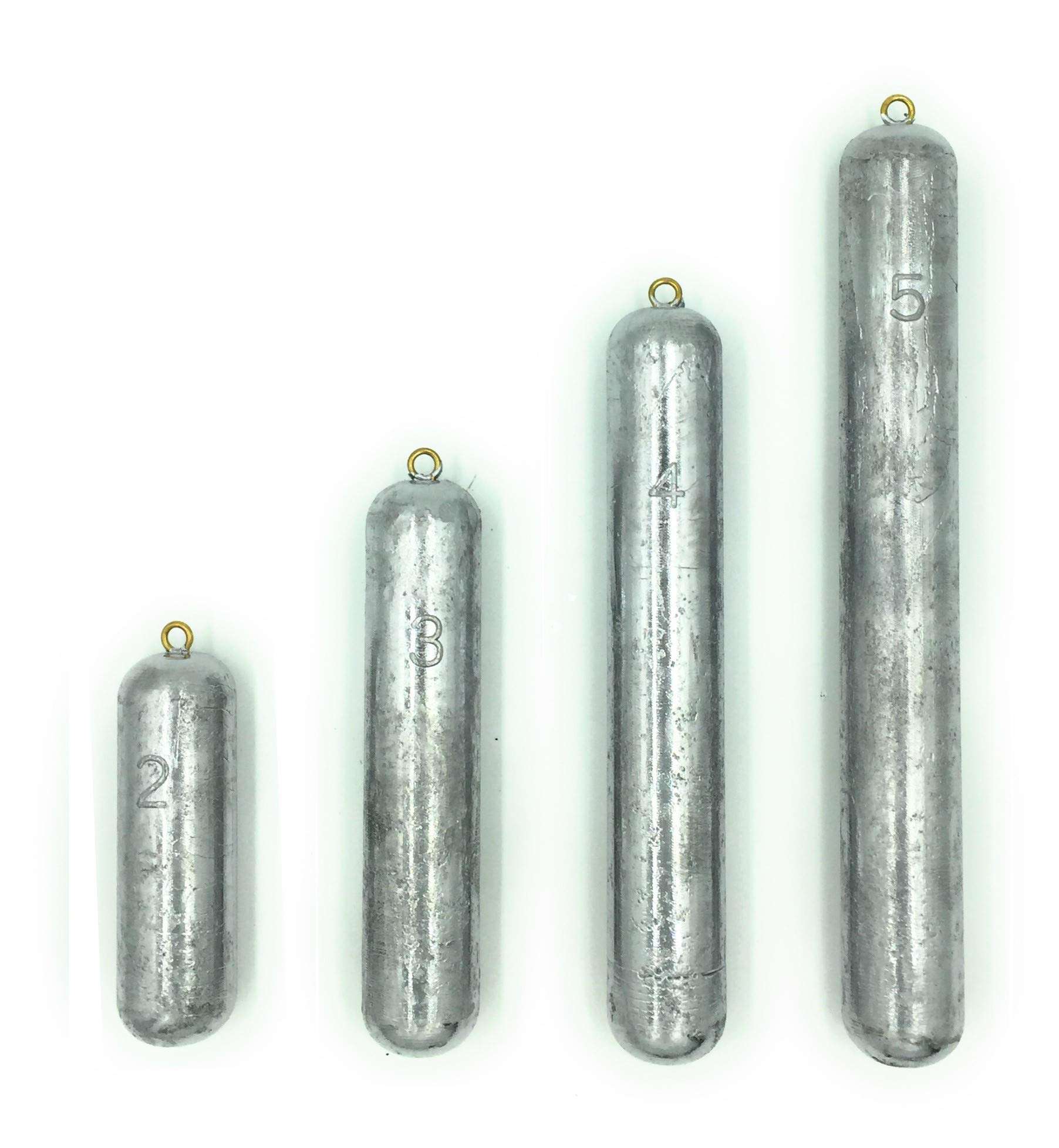 Deep Drop Fishing Lead Weight Sinker, 2lb-5lb Available, Fits in Rodholder, Made in The USA (3lb) 1
