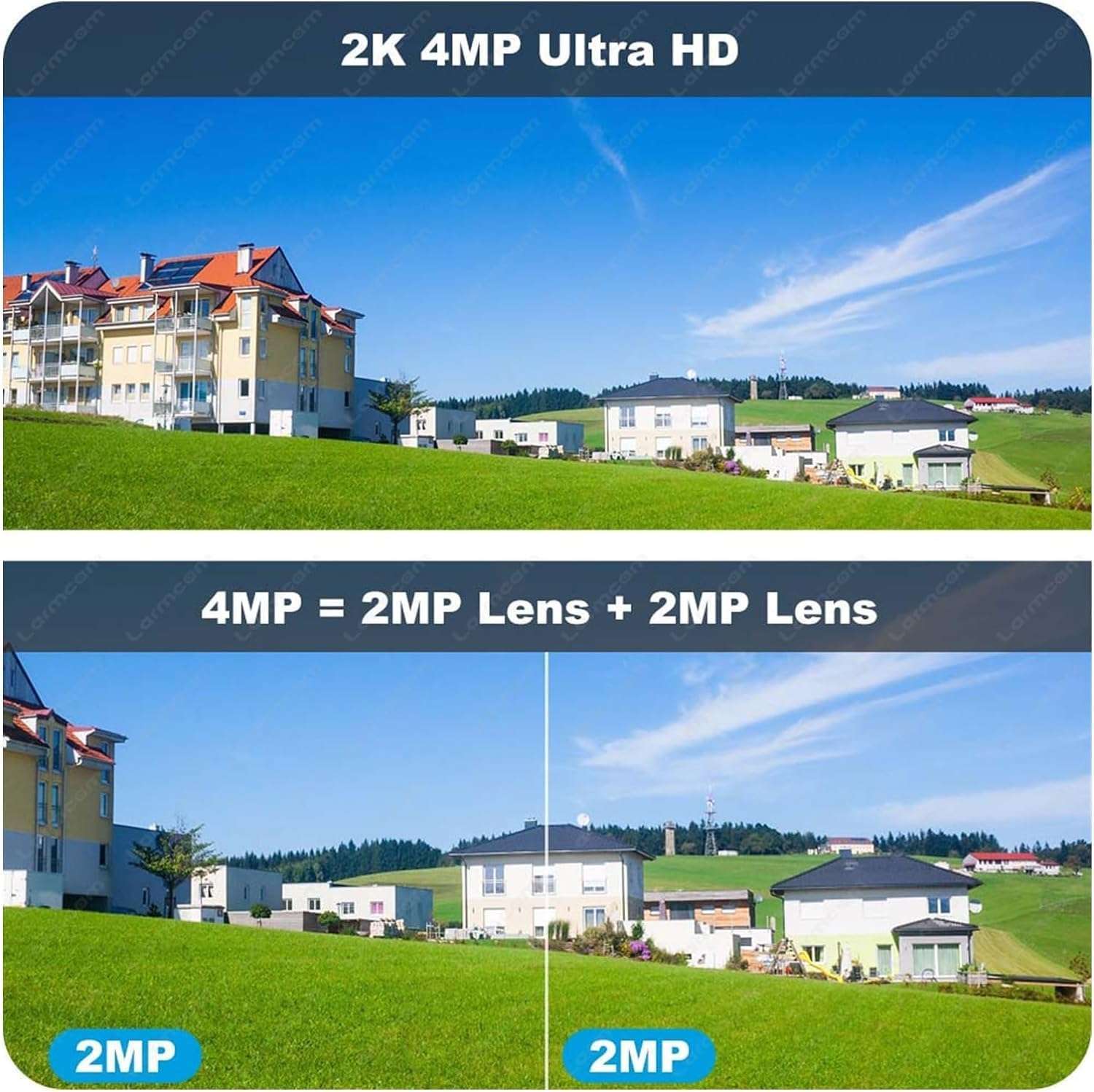 Cutech 3MP Dual Lens Wireless WiFi Outdoor Smart CCTV Camera | Ultra HD View | Double Side View | Two Way Talk | Motion Detection | Light Vision | Support Upto 128gb sd Card 6