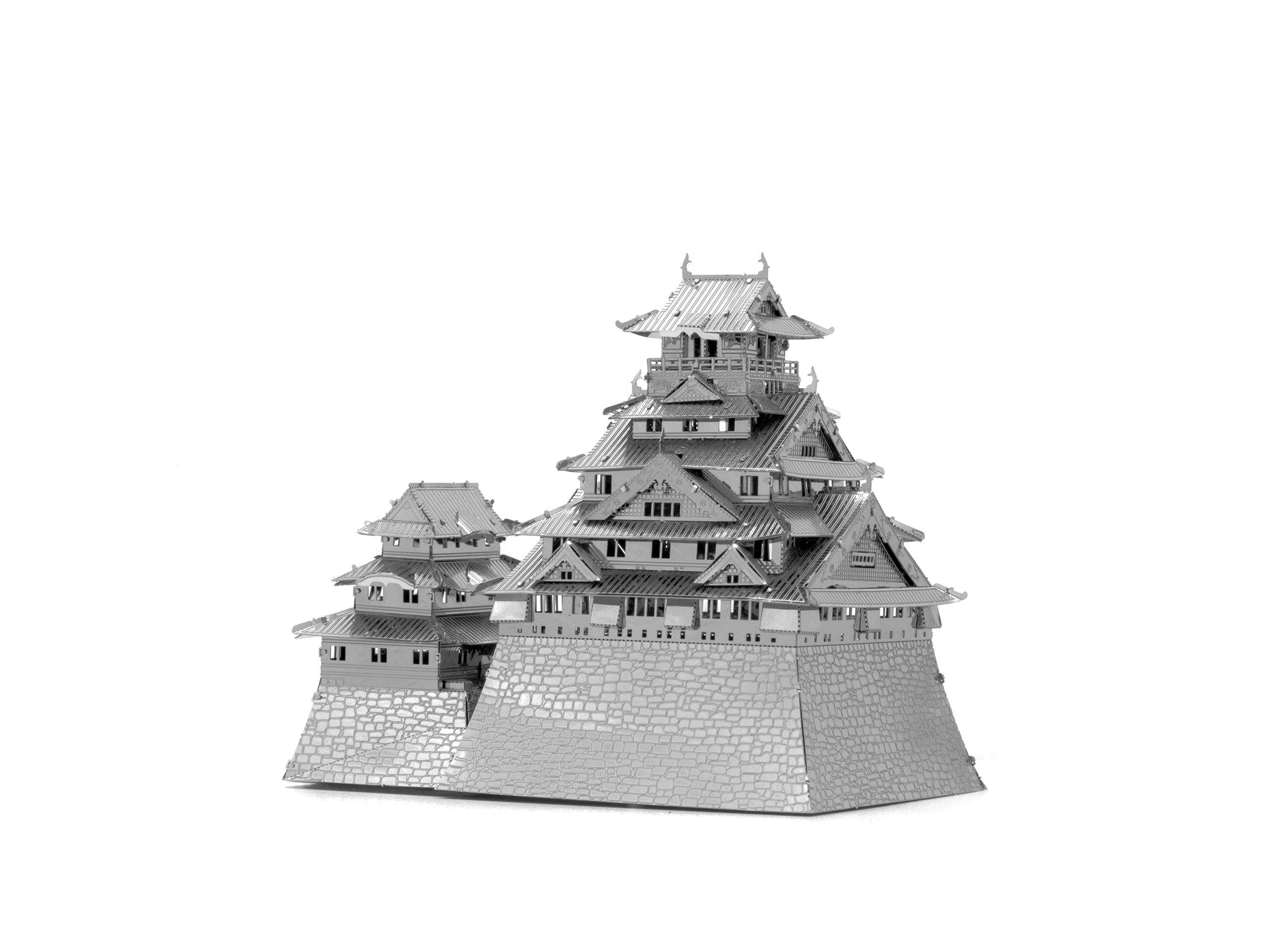Fascinations Metal Earth Premium Series Osaka Castle 3D Metal Model Kit 2