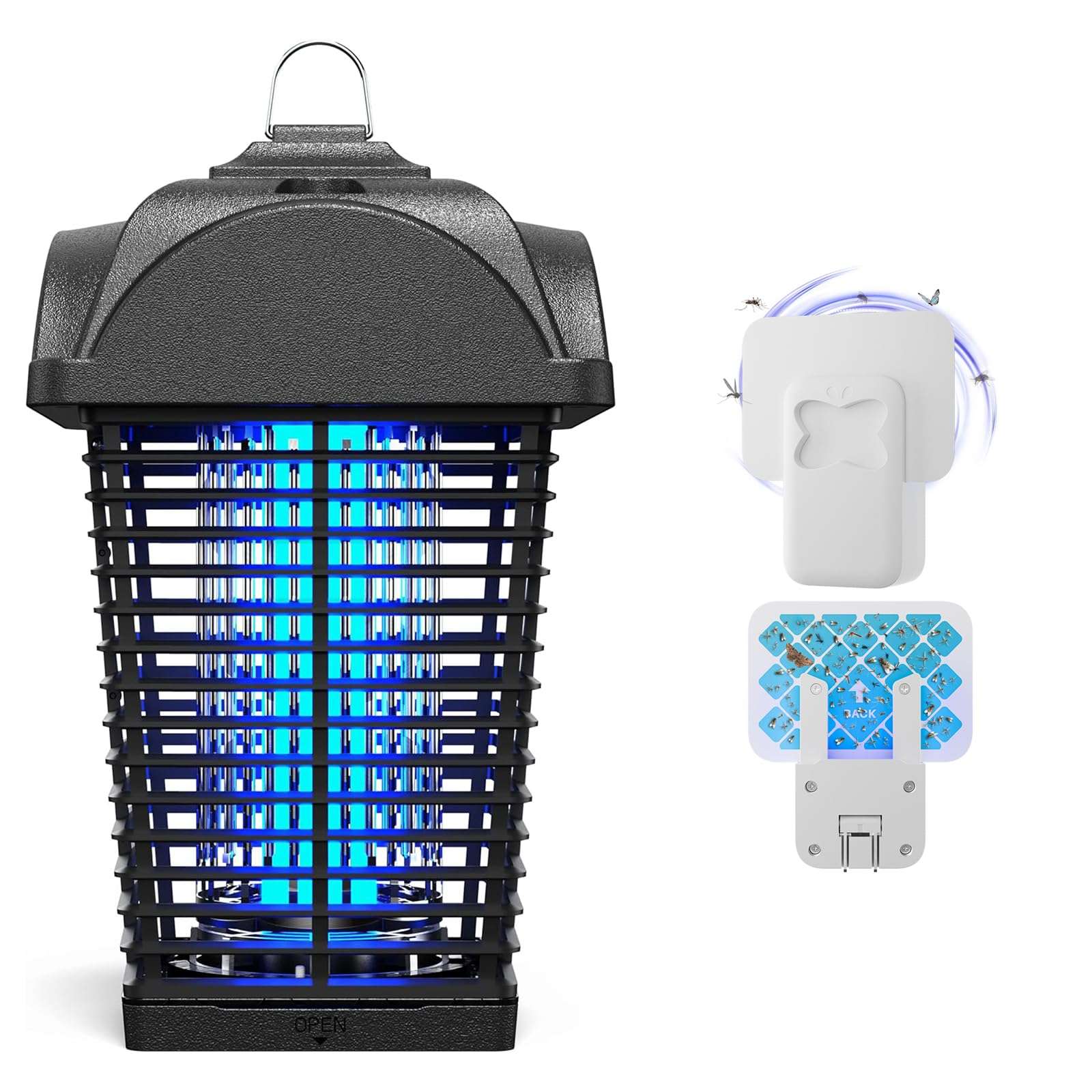 4200V Bug Zapper Outdoor Electric and Flying Insect Trap for Indoors 1PACK 1