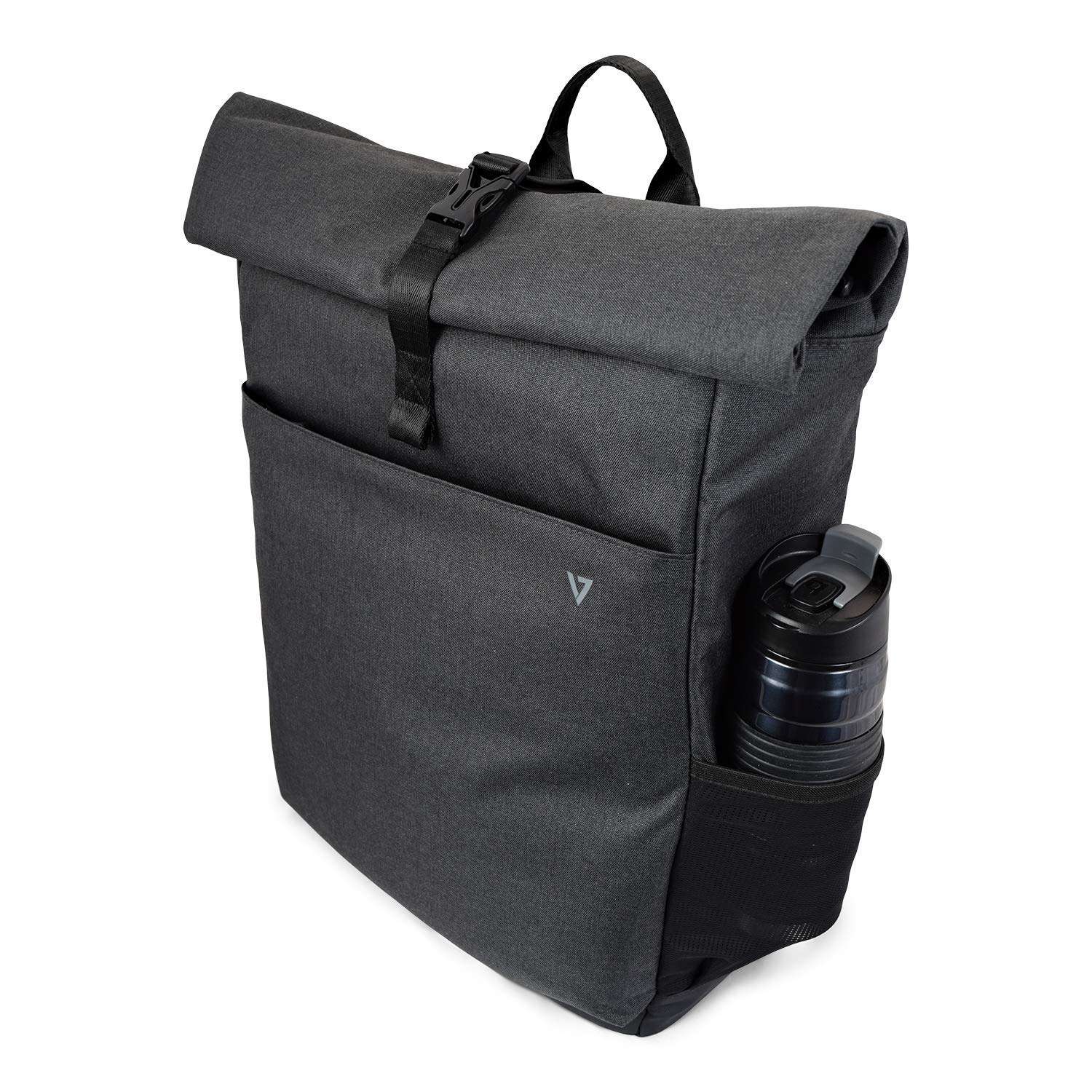 V7 16" Elite Rolltop Laptop Backpack 1