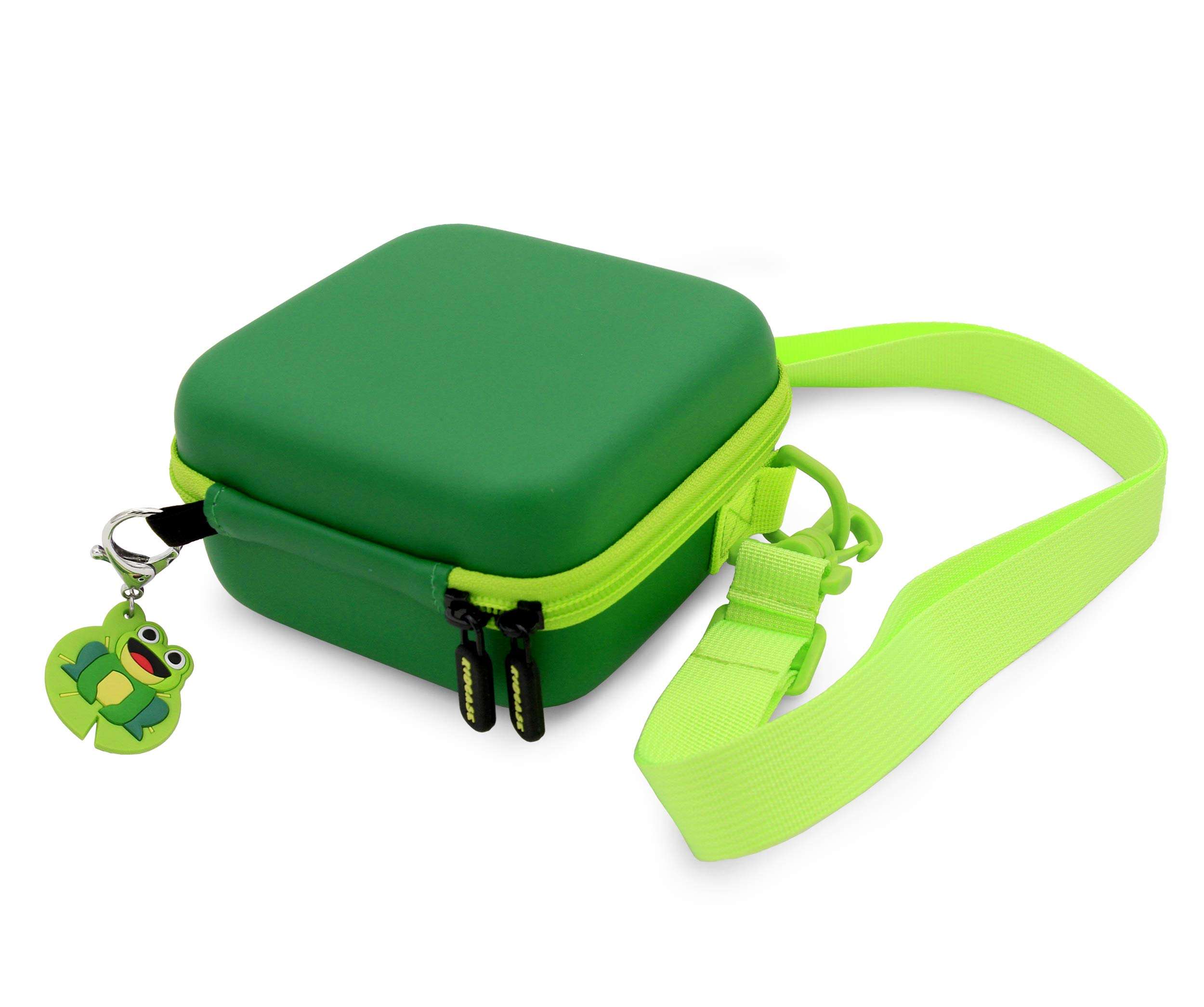 CASEMATIX Camera Case Compatible with VTech Kidizoom Creator Cam Video Camera or for Anchioo/for ESOXOFFORE Instant Print Camera - Includes Green Case Only 5