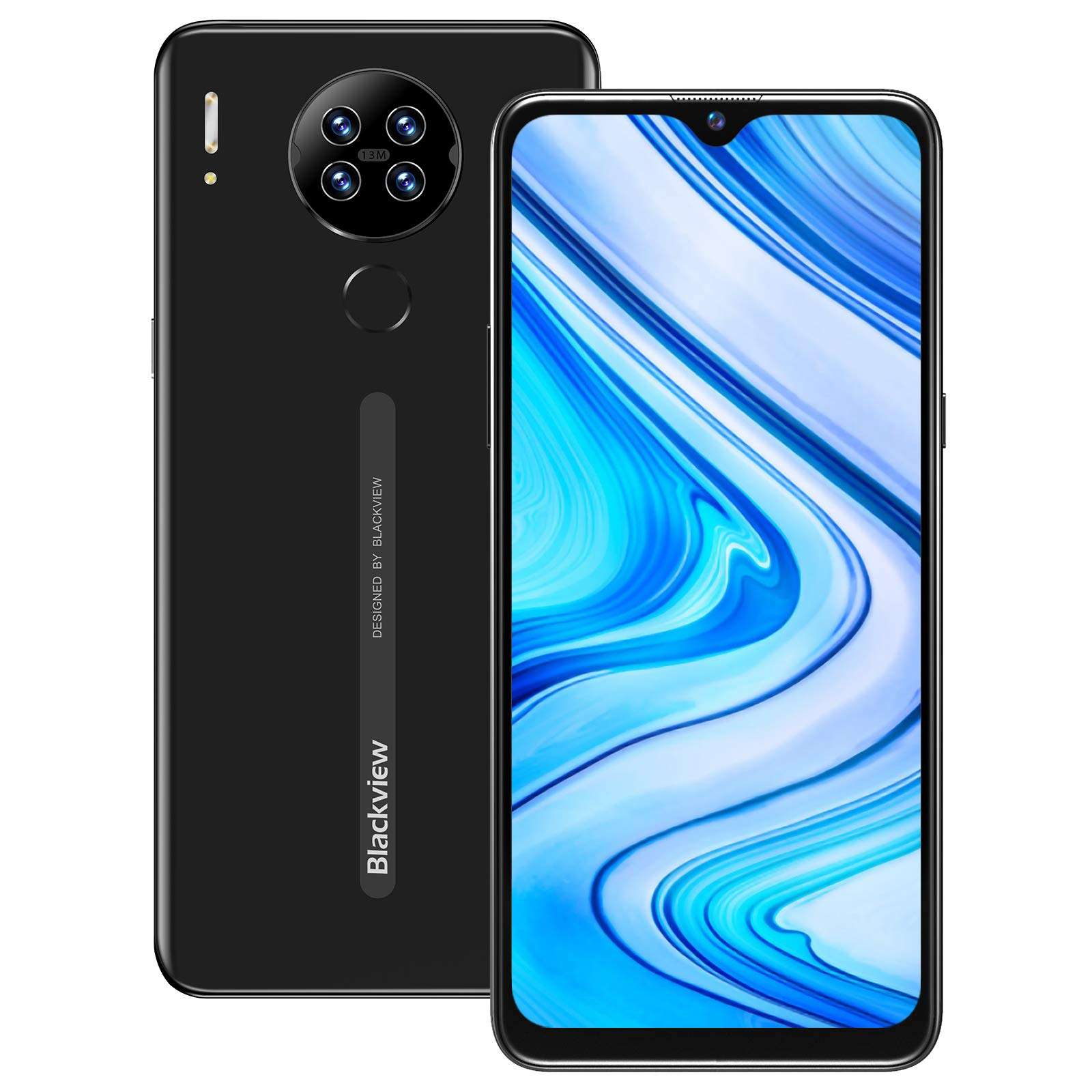 Unlocked Smartphones, Blackview A80, 4G Dual sim Unlocked Cell Phones, Bundle Android 10 OS 2GB+16GB ROM, 6.21" HD+, Fingerprint Face Detection, 4200mAh high Capacity Battery, at&t Phone on Cricket