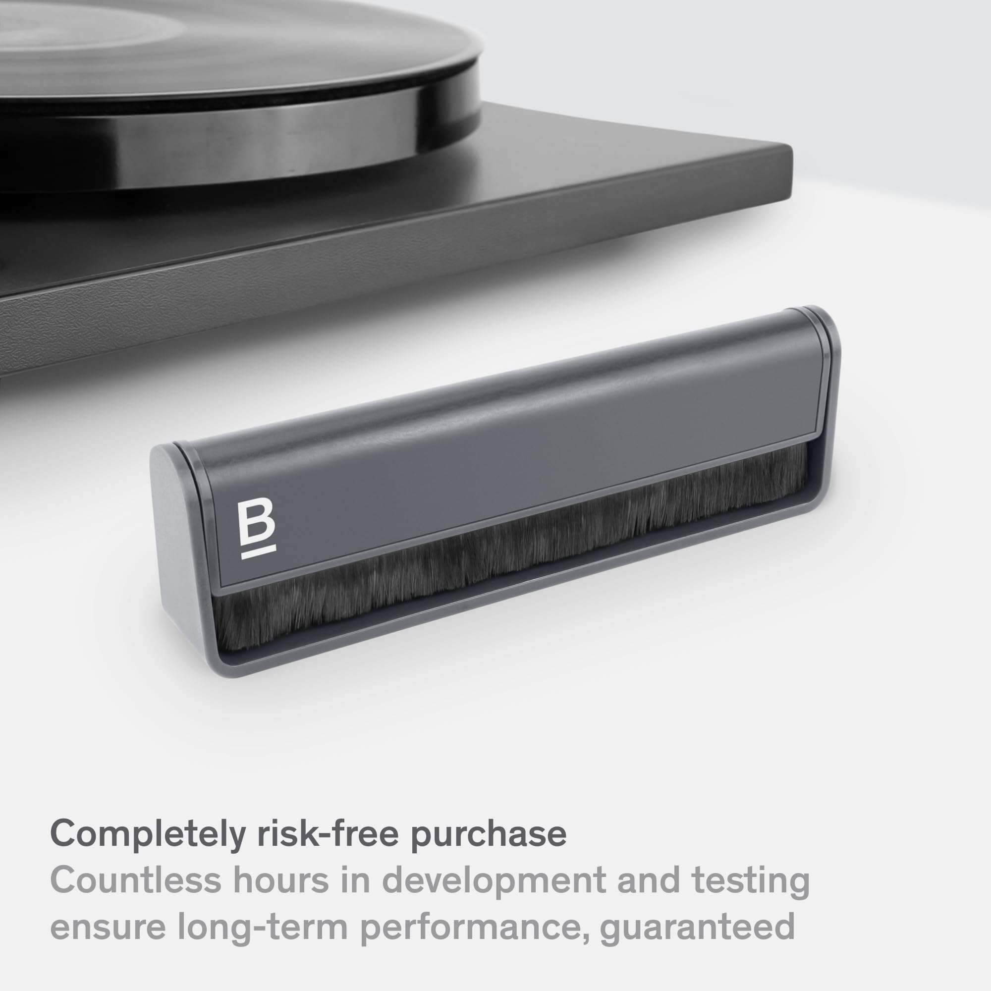 Boundless Audio Record Cleaner Brush - Carbon Fiber Anti-Static Vinyl Brush - Record Player Accessories for Vinyl Cleaning 5