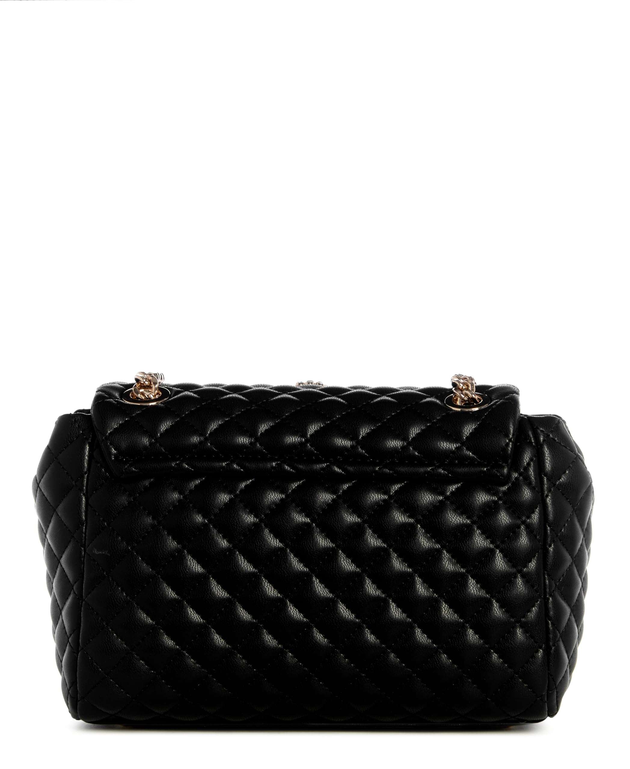 GUESS Everlee Convertible Crossbody Flap, Black 5