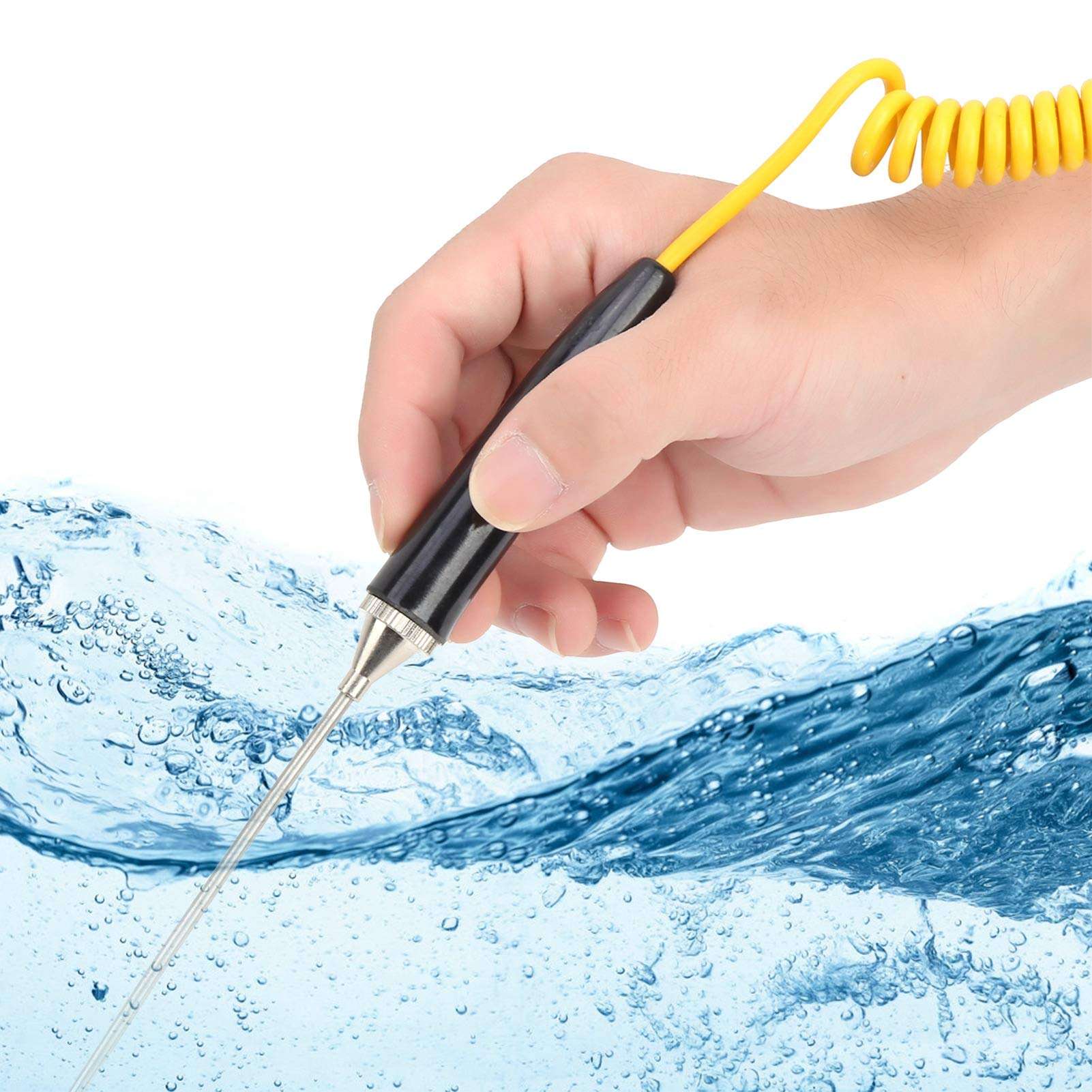 Shopping Spree Thermocouple Probe, Durable Convenient Thermocouple, Accurate Gas Media Liquid For Measure Temperature 5