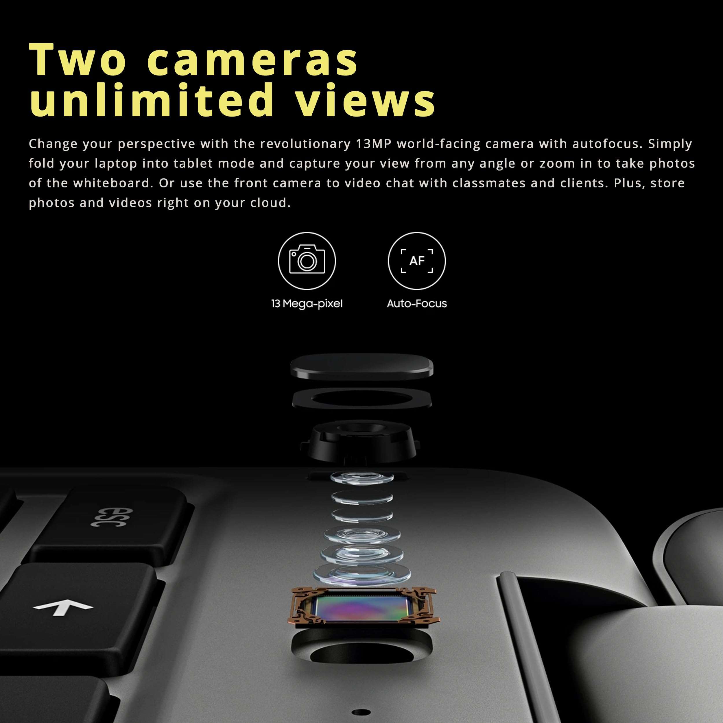 SAMSUNG Chromebook Plus V2 2-in-1 Touchscreen Laptop, 12.2" WUXGA Display, Intel Celeron 3965Y, 4GB RAM, 64GB eMMC, HD Camera, Wi-Fi 5, Bluetooth Mouse, Stylus Pen, Chrome OS, Silver, 32GB USB Card 4