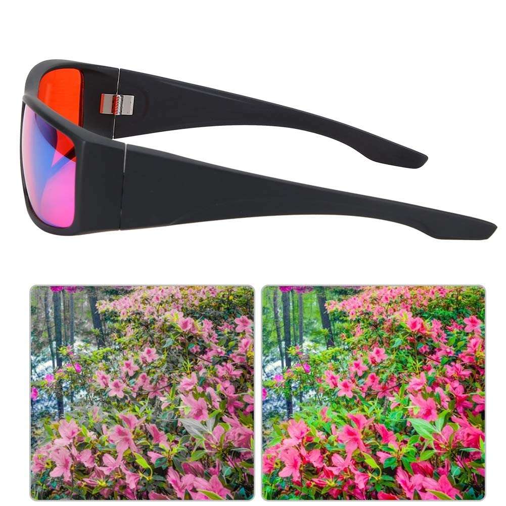 Dioche Eyesight Improvement Glasses,Color Blind Corrective Glasses Red Green Blindness 4