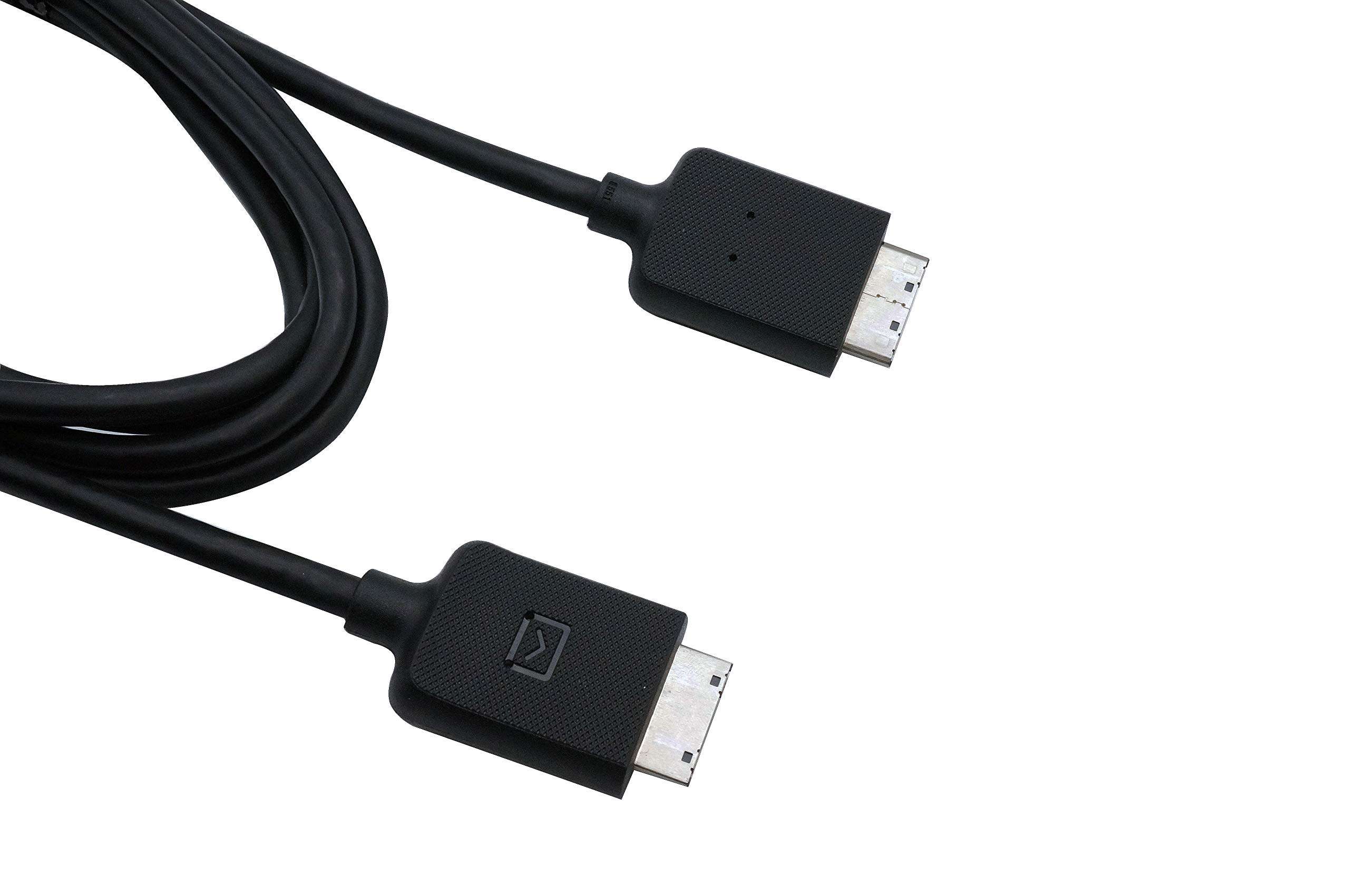 Kam Kin One Connect Mini Cable for Samsung UN55JS8500F,UN55JS850DF,UN55JU7100F,UN55JU7500F,UN60JU7090F,UN60JU7100F,6Ft,Black,BN39-02015A 1