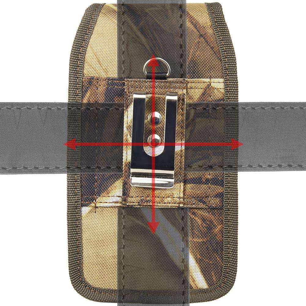 LUXMO Rugged Heavy Duty Camo Cell Phone Carrying Holder Belt Clip Holster Case Pouch for Samsung Galaxy Z Fold6, A35 5G Samsung Galaxy A25 5G A15 5G S24 Ultra S24 + S24 S23 FE ZFold5 A54 5G S23 FE 4