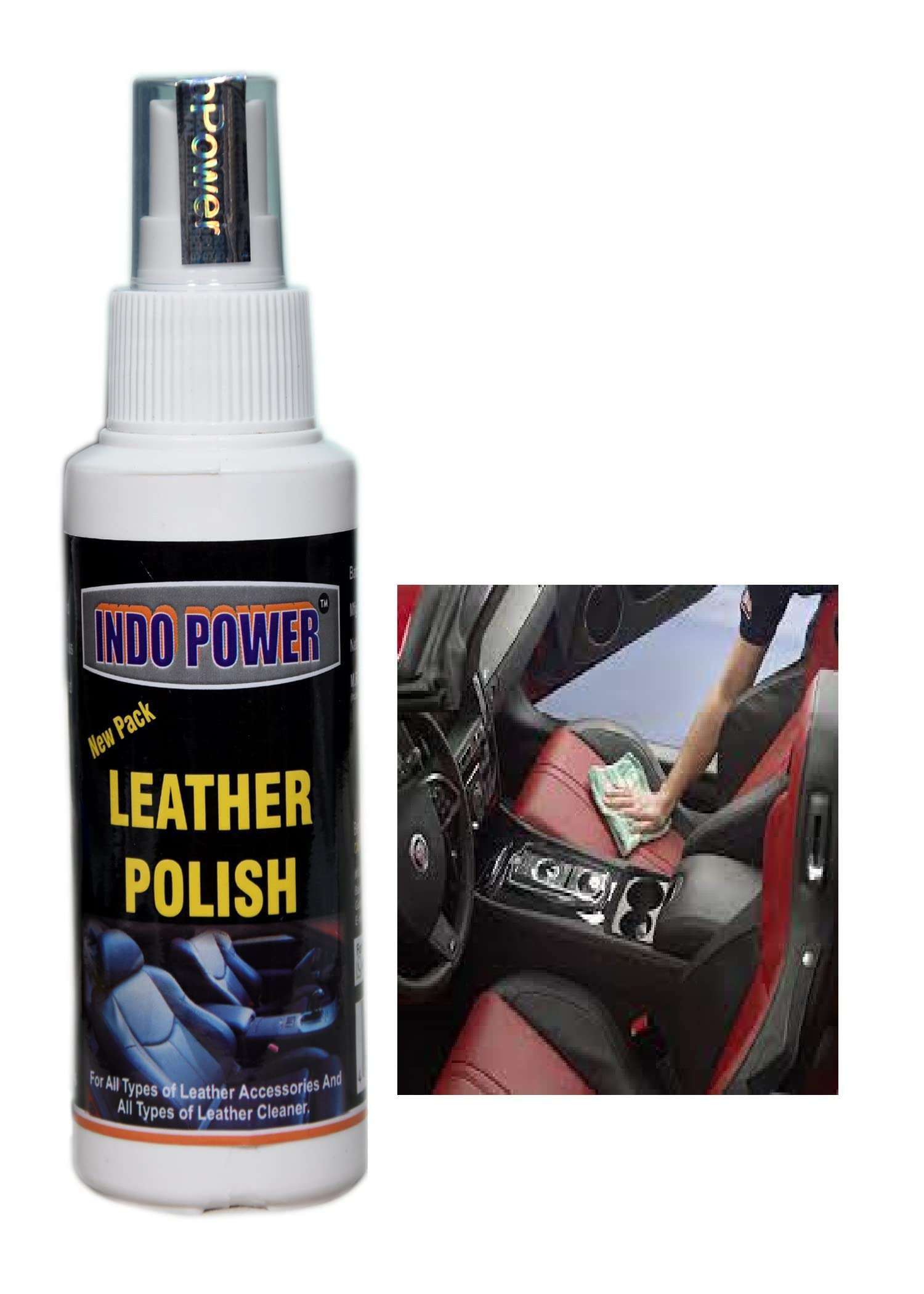 INDOPOWER® R2030-Leather polish 100ml. 1