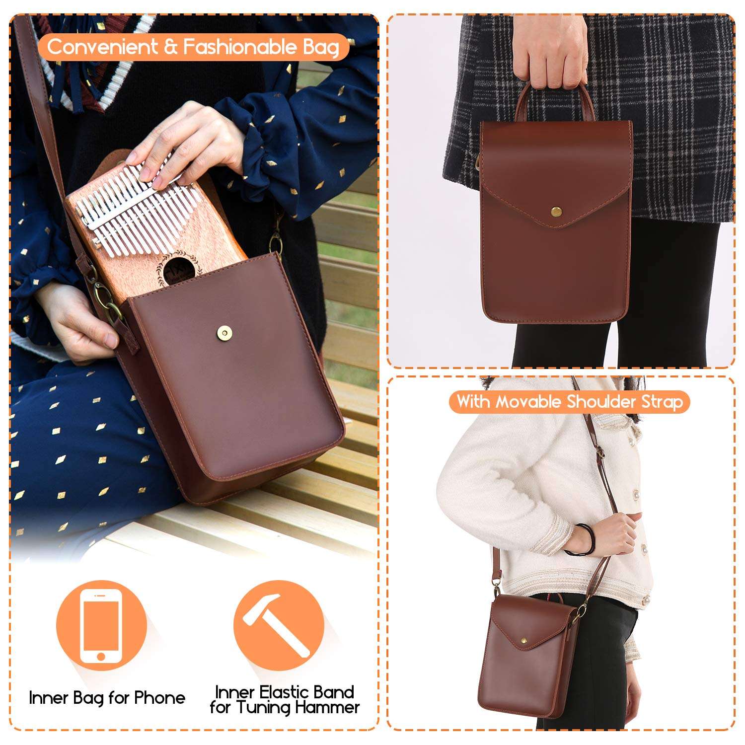 FIXM 17 Keys Thumb Piano 3