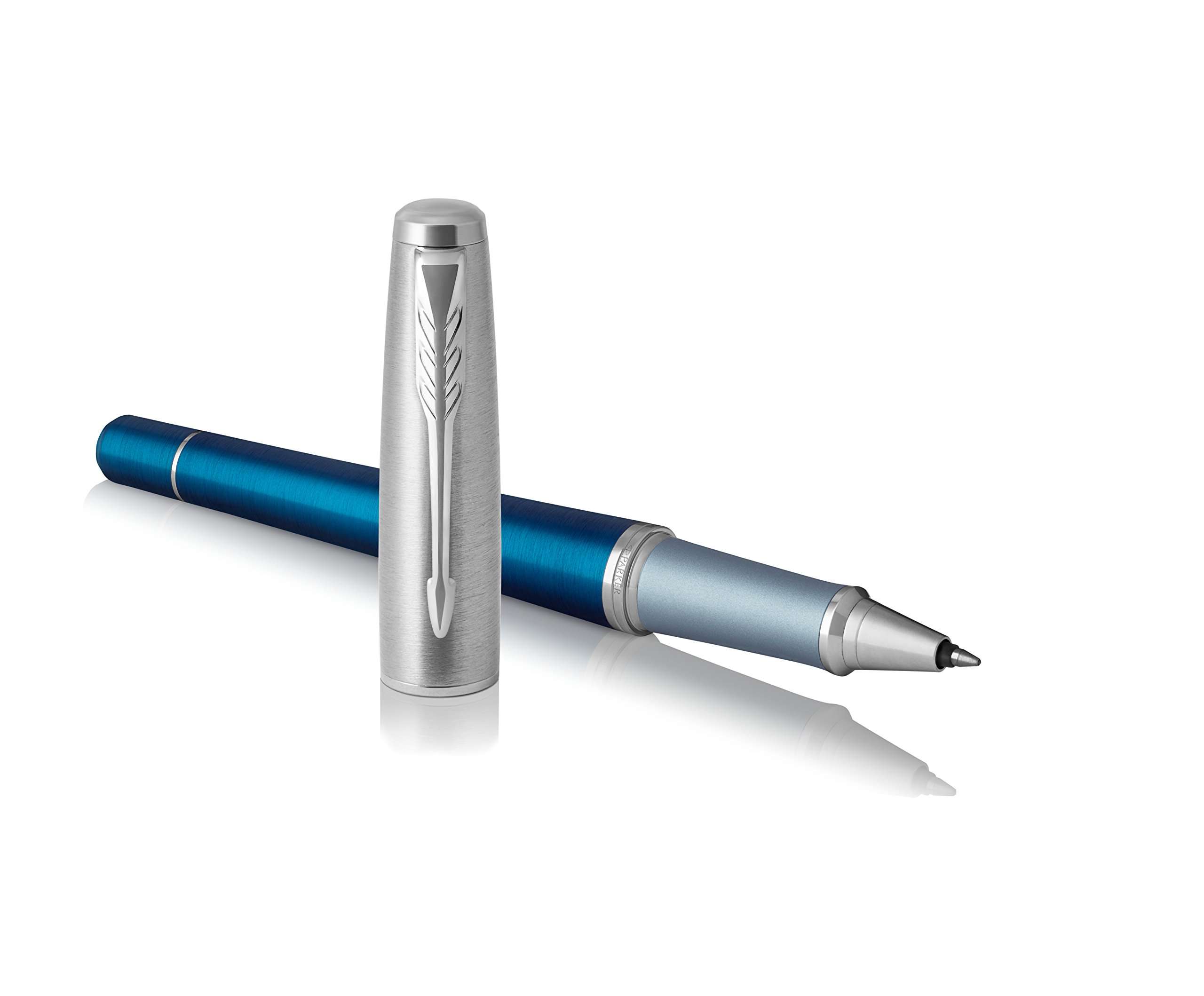 Parker Urban Rollerball Pen, Premium Dark Blue with Fine Point Black Ink Refill (1931566) 3