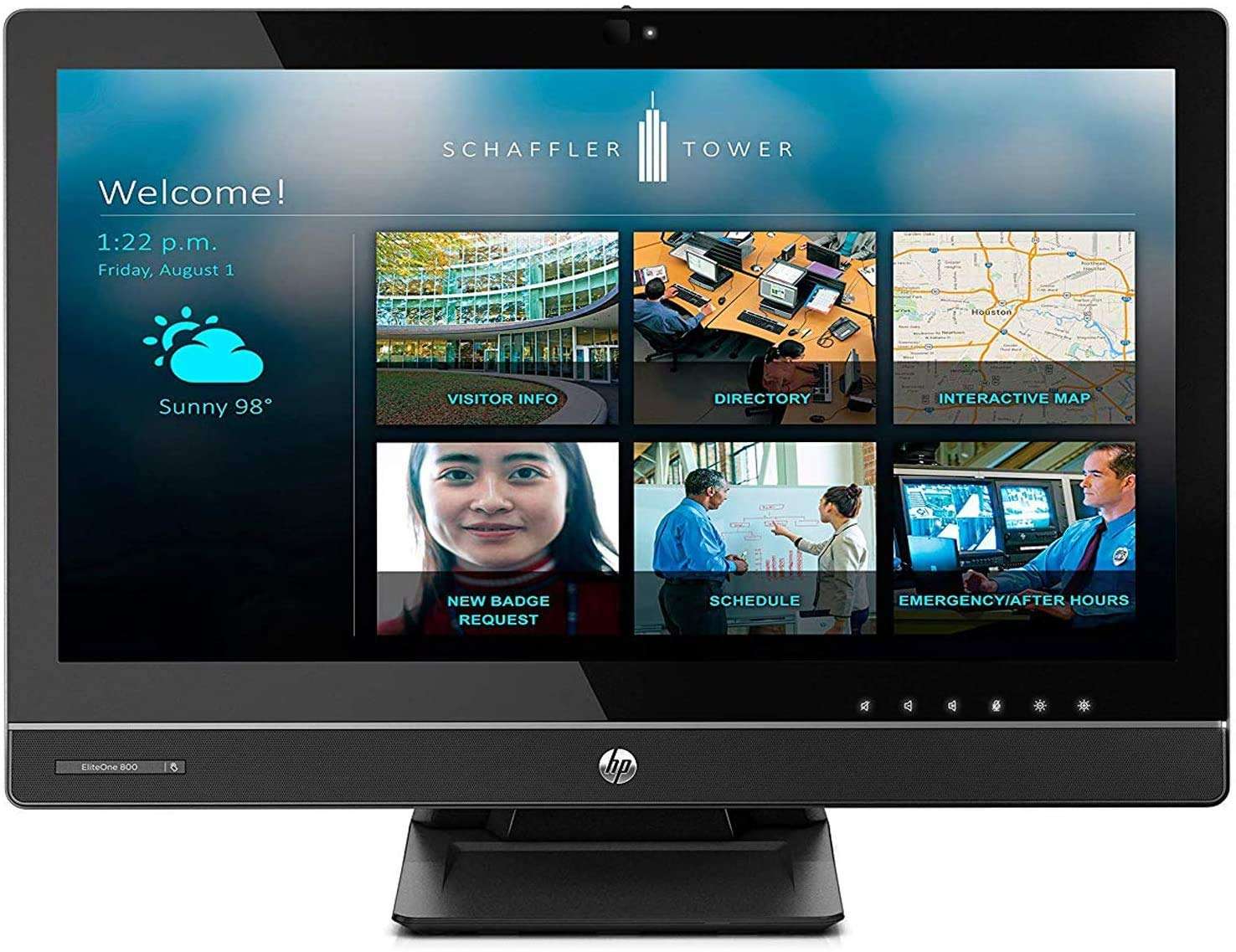 HP EliteOne 800 G1 All-in-One Desktop, Intel Core i5-4570, 8GB RAM, 256GB SSD, Windows 10 Pro 64-Bit, Non-Touch Version (Renewed) 2