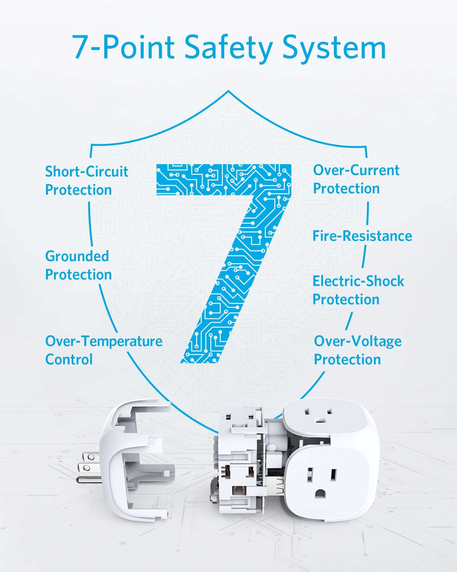 Anker USB C Outlet Extender, Anker 321 Outlet Extender With 3 Outlets and 20W USB C Charging for iPhone 15/13 Series, Power Delivery Charging for Dorm Rooms, Home Office, Cruise Ship Travel Esstential 6