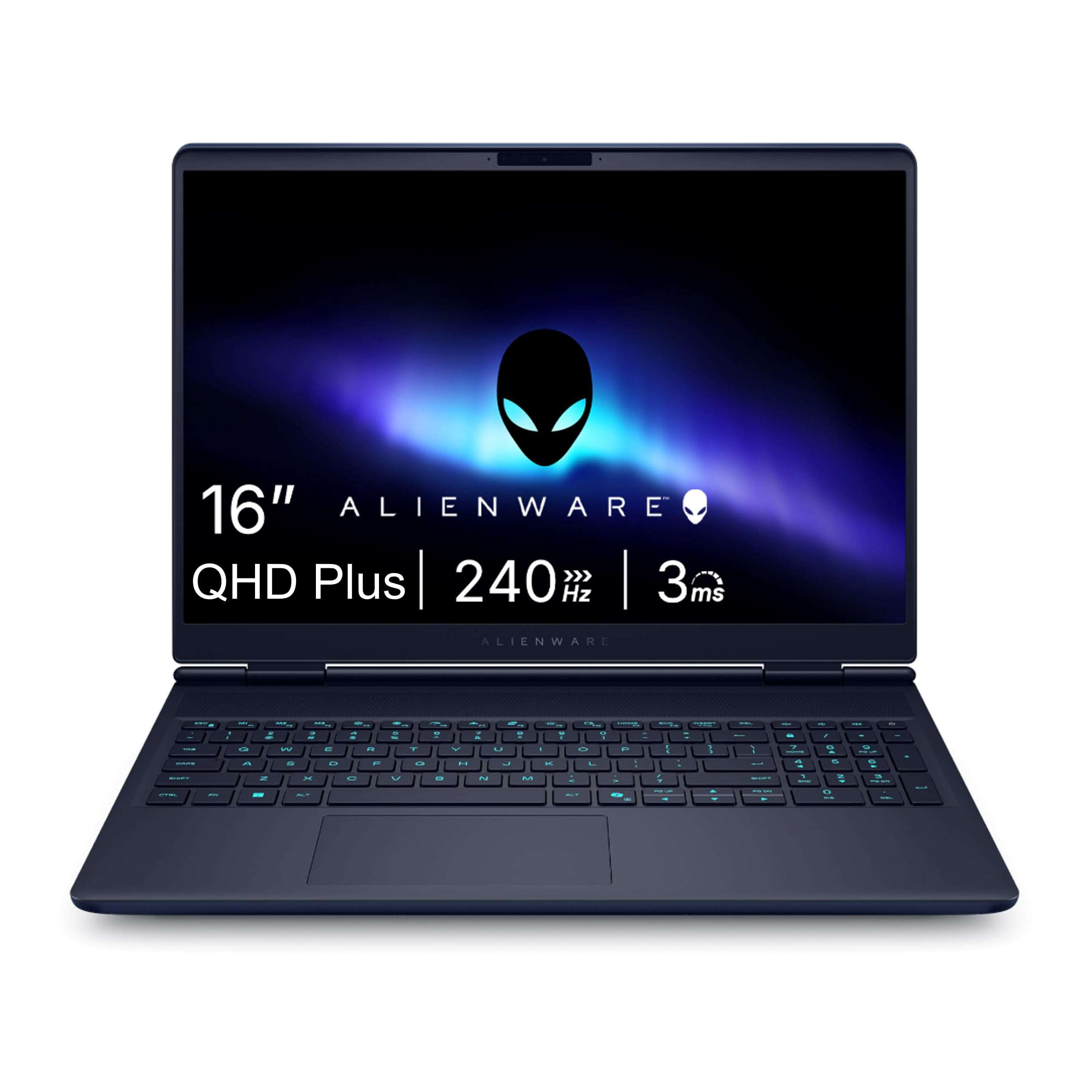 Alienware 16X Aurora Gaming Laptop, AI Enabled Intel Core Ultra9 HX Processor, 32GB DDR5, 1TB SSD, NVIDIA GeForce RTX 5070, 8GB GDDR7, 16" QHD+ 240Hz Display, Backlit KB, Interstellar Indigo, 2.66kg 1
