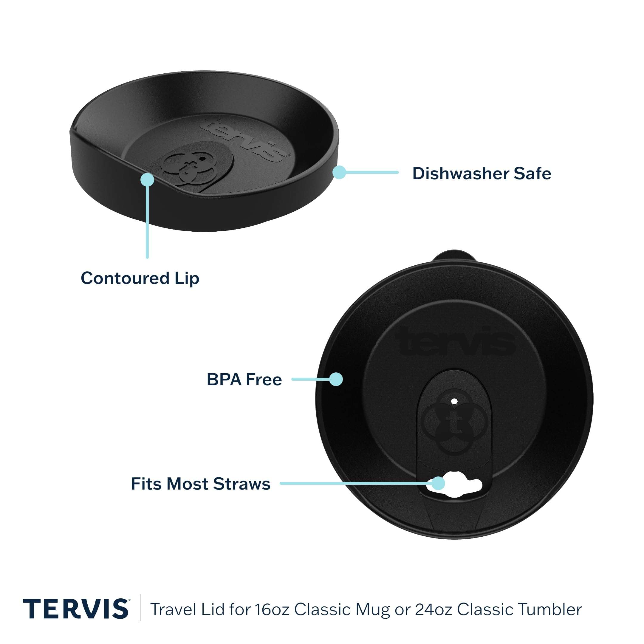 Tervis NFL Los Angeles Rams - Tradition Made in USA Double Walled Insulated Tumbler Travel Cup Keeps Drinks Cold & Hot, 24oz, Classic 5