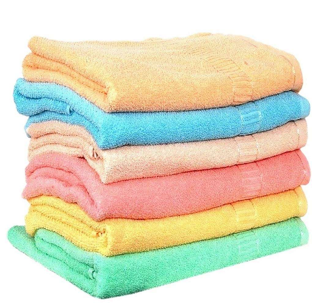Gone TM Cotton Hand Towel 450 GSM, Multicolour Ultra Soft and Super Absorbent (Set of 6) 1