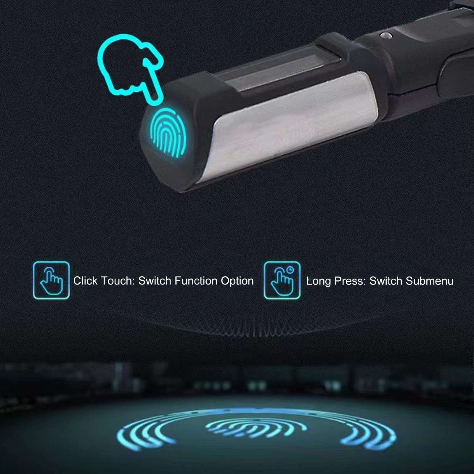 Mini Digital Tweezers Portable Smart Tester Machine Tweezers with Generator for Electronic Detection Resistor Multimeter Capacitor Meter Clip Probe 6