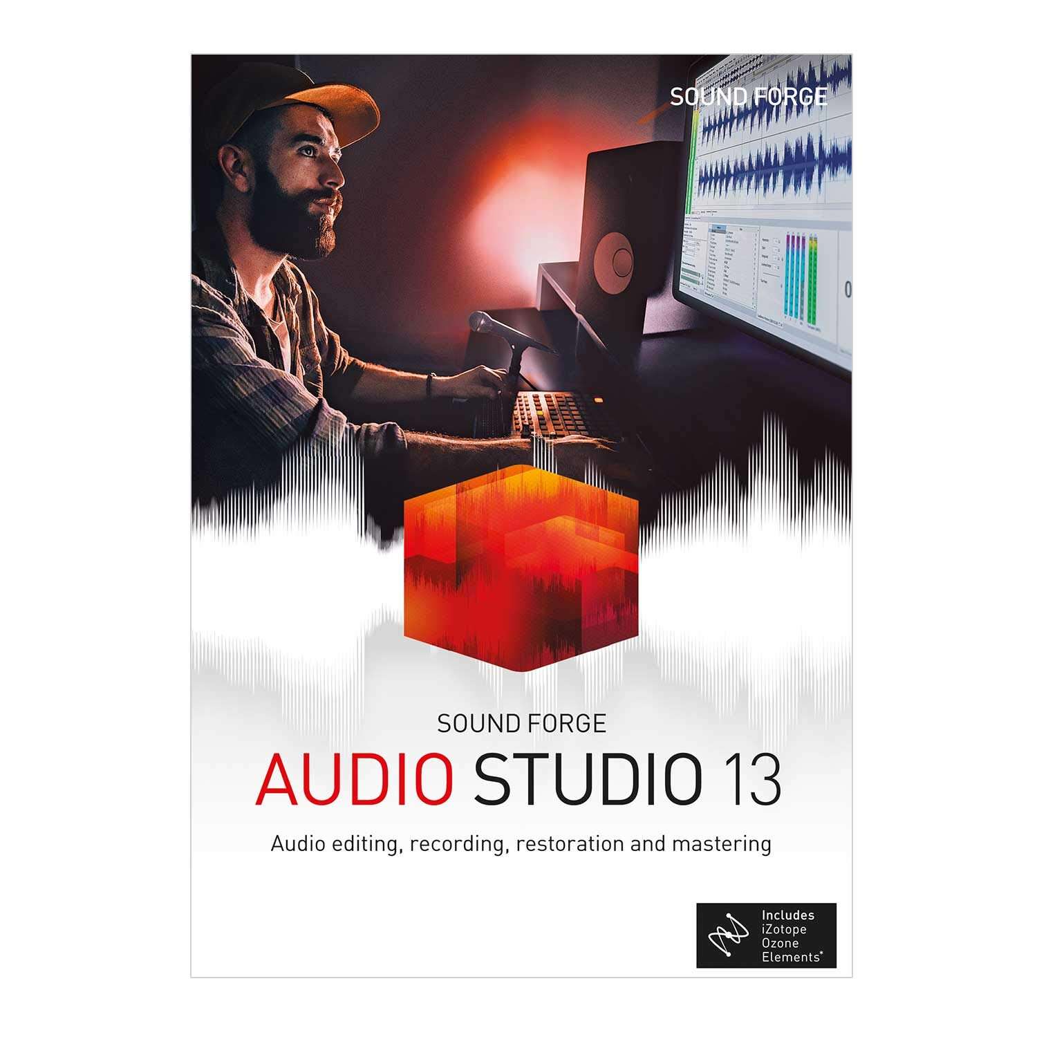 SOUND FORGE Audio Studio — Version 13— audio editing, recording, restoration and mastering in one. [PC Download] 1