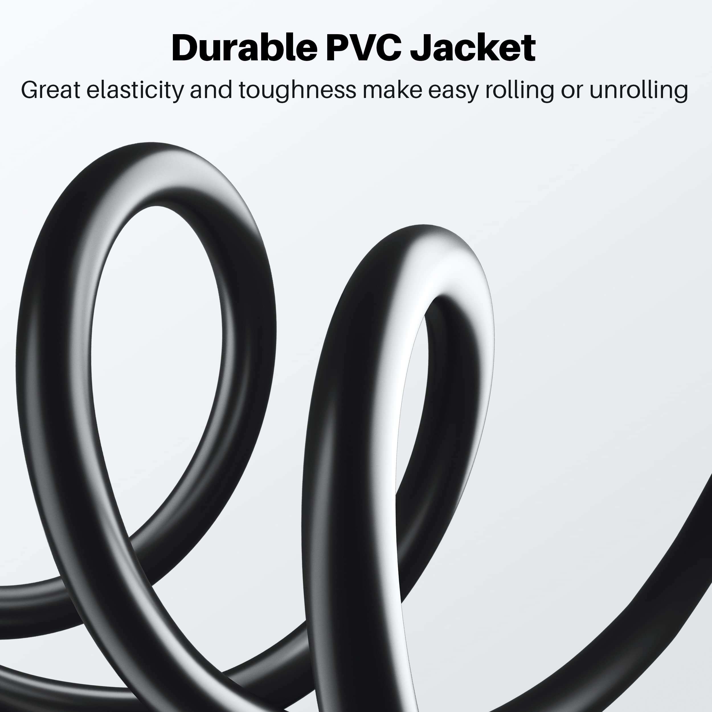 GEARit (2-Pack Dual 1/4 to 1/8 inch (3.5mm Male to 6.35mm TS Mono Stereo Y-Cable Splitter) 6 Feet 5