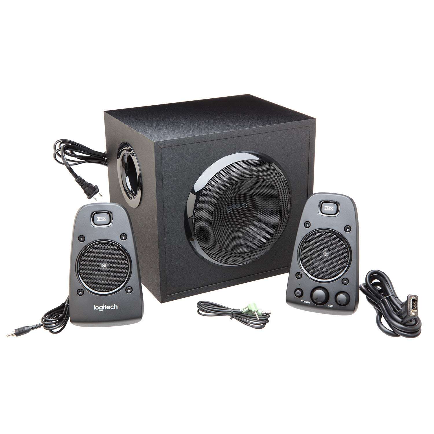 Logitech Z623 THX 400 Watt 2.1 Channel Wired Speaker (Black) 5