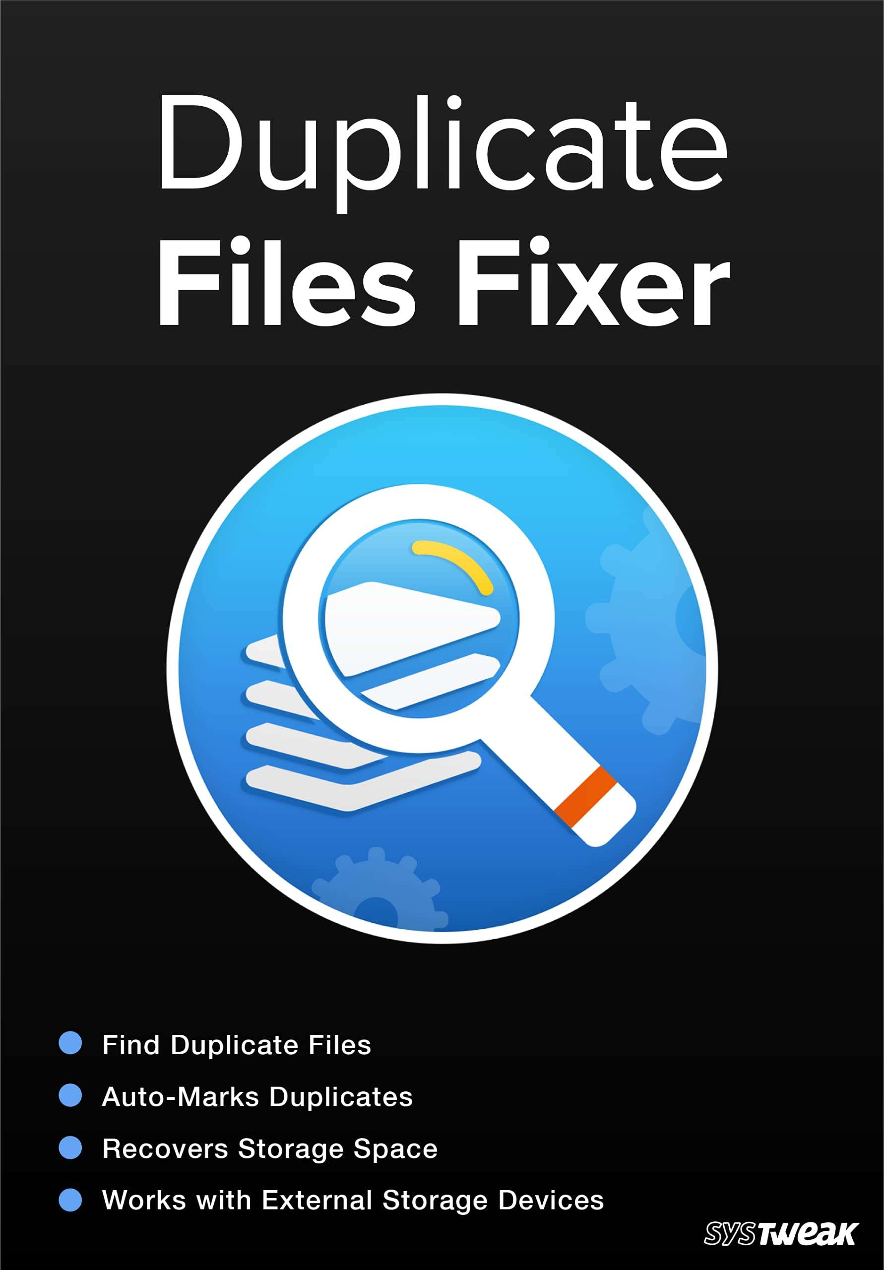 Duplicate Files Fixer - Find & Remove Duplicate Files, Photos, MP3s & Videos Instantly | Recover Extra Disk Space | 1 PC 1 Year (License Key Via Postal Service-No CD) 2