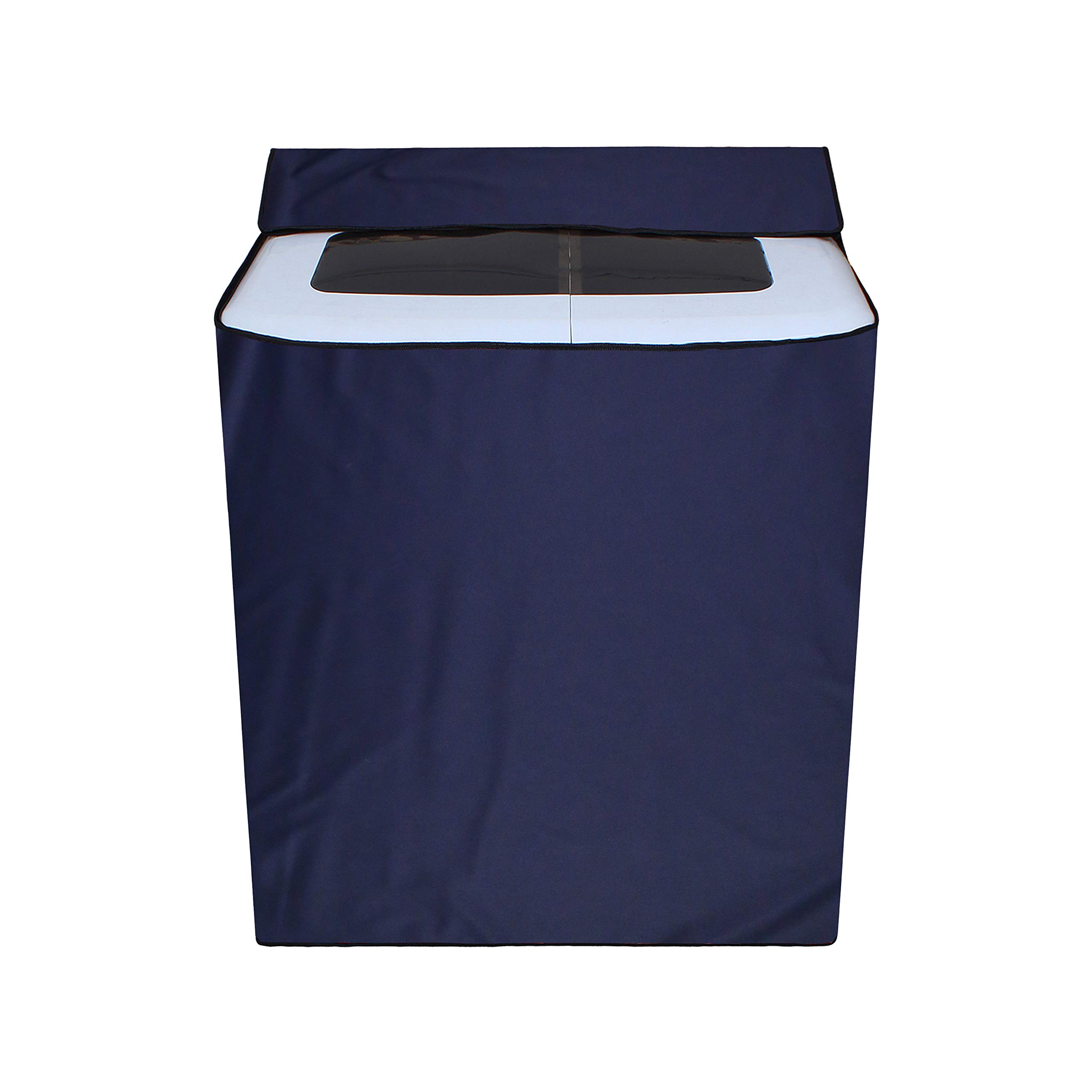 Nitasha Outdoor and Indoor Washing Machine Cover for Kelvinator 8.5 Kg Top Loading Semi-Automatic Washing Machine, KWS-A850BR (Blue/Waterproof-dustproof)