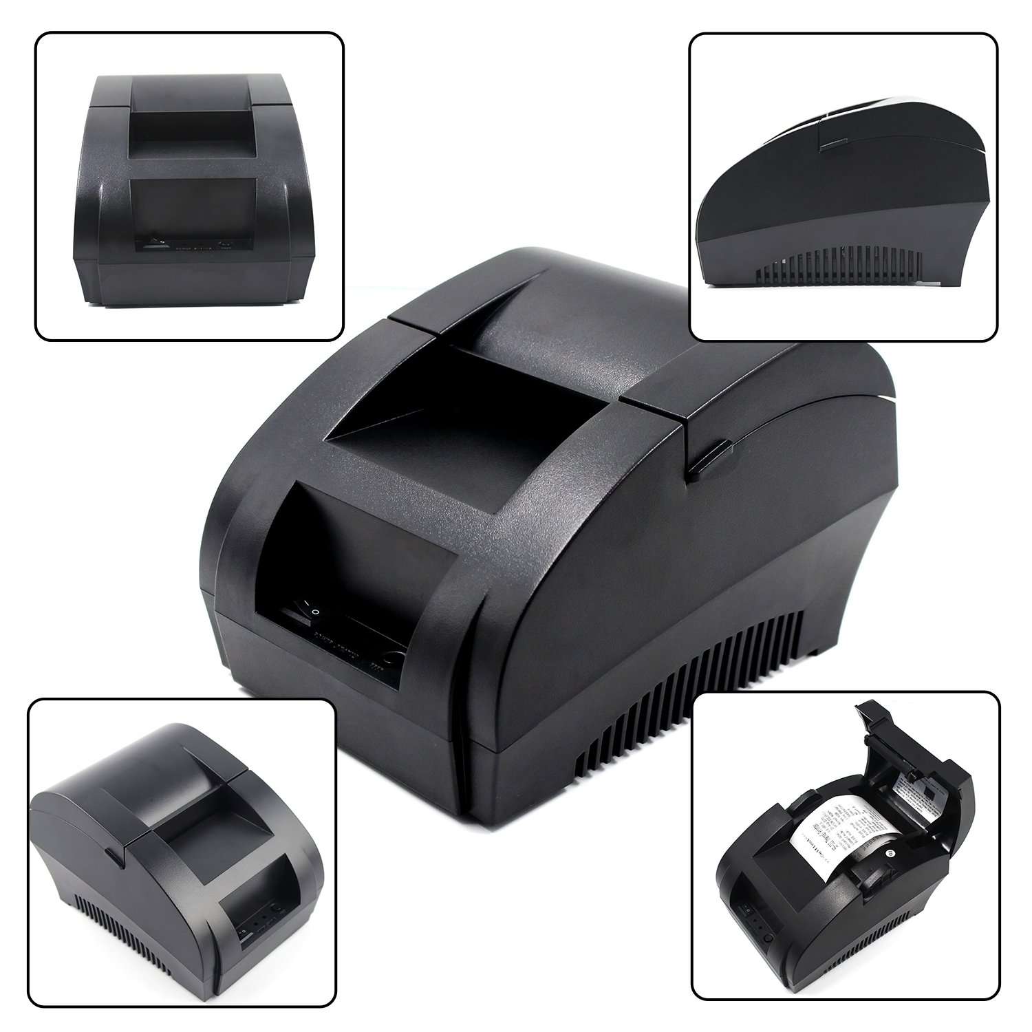 symcode 58MM USB Thermal Receipt Printer, High Speed Printing 90mm/sec, Compatible with ESC/POS Print Commands Set 2