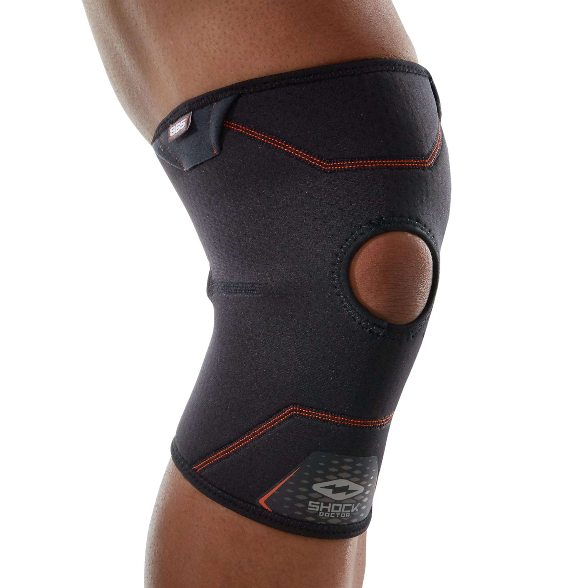 Shock Doctor Knee Support Compression, Light Support for Arthritis, Bursitis, Tendonitis, Patella Alignment, For Men & Women, Sold as Single unit (1) 2