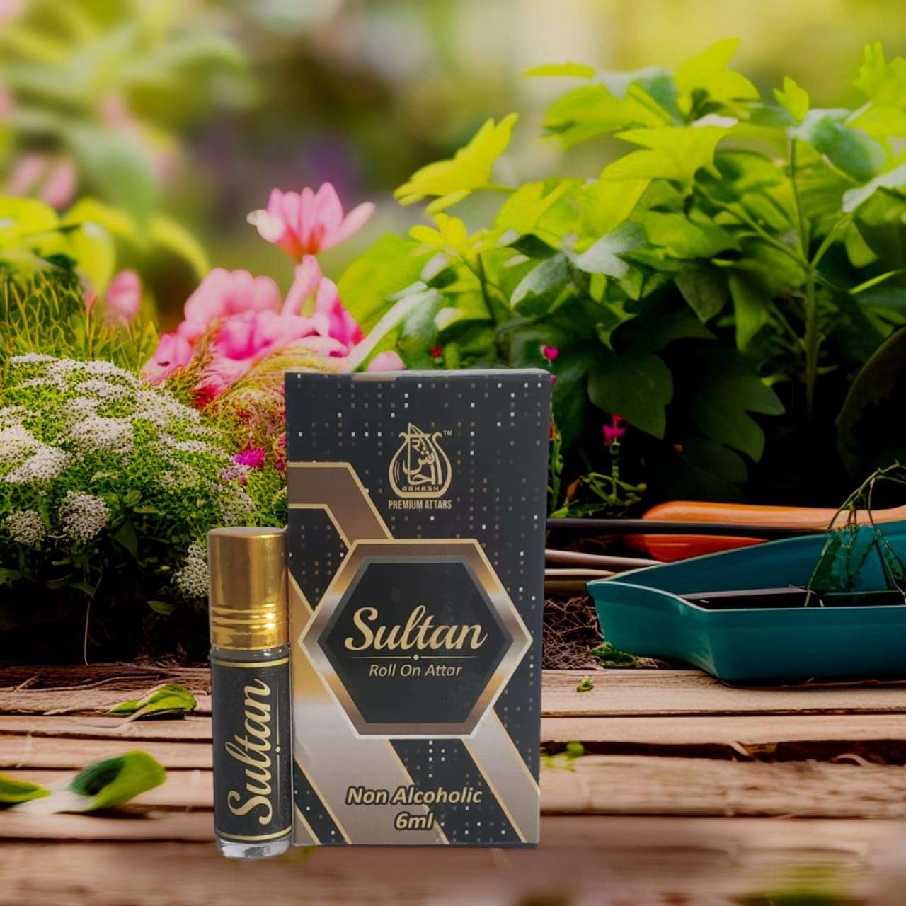 Arhash Premium Sultan Non-Alcoholic Attar - 6ml Roll-On | Long Lasting Arabic Fragrance | Alcohol-Free Ittar Perfume Oil for Men & Women 4