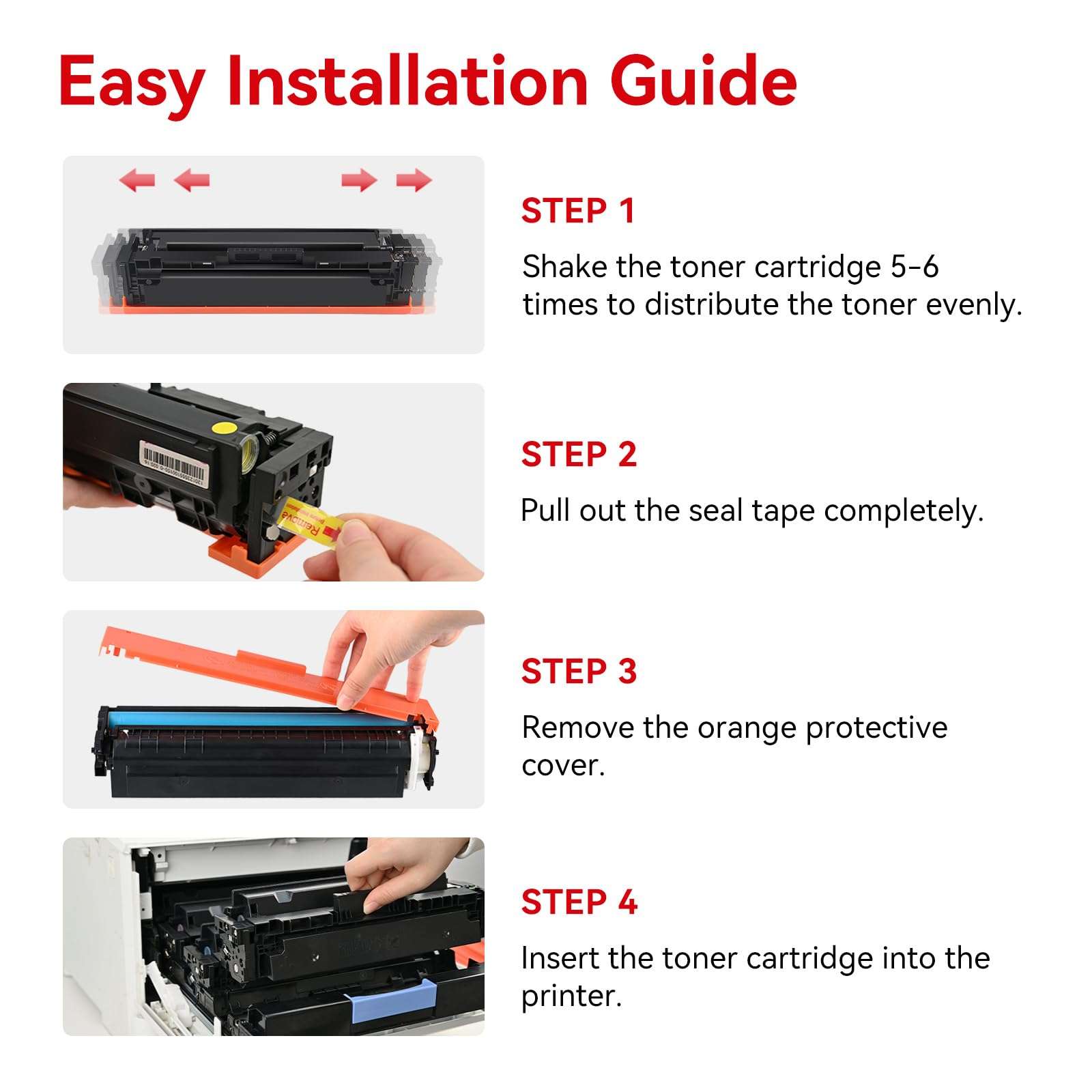 MYTONER Compatible with Ribbon Cartridge Replacement for RC700BR RC-700BR SP700 SP-700 SP712 SP 712 MD SP742 POS Printer Ribbon(Black Red, 6-Pack) 5