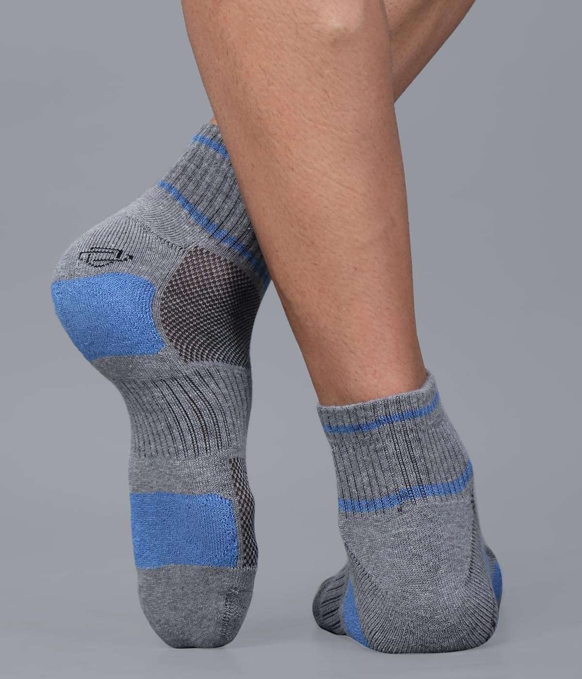 Dollar Sports Ankle Length Cotton Socks For Men's In (Pack of 5) 5