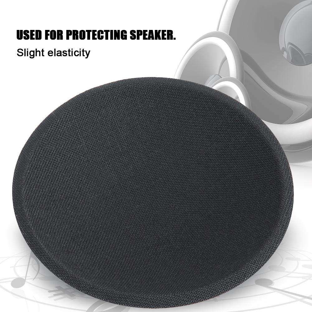 10PCS 64mm/2.5 Inch Dome Speaker Cloth Dust with Slight Elasticity for Subwoofer Decoration Accessory 3