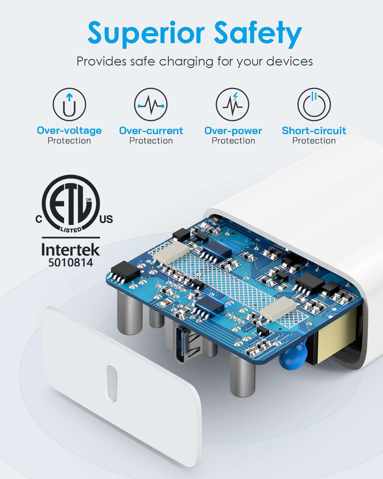CXX i Phone 17 16 15 Charger Fast Charging-20W USB C Power Brick with 6Ft Type C to C Cord for i Phone 17/17 Pro/17 Air/17 Pro Max/16/16 Pro/16 Plus/16 Pro Max/15 Series, iPad Pro & More [3 Pack] 5