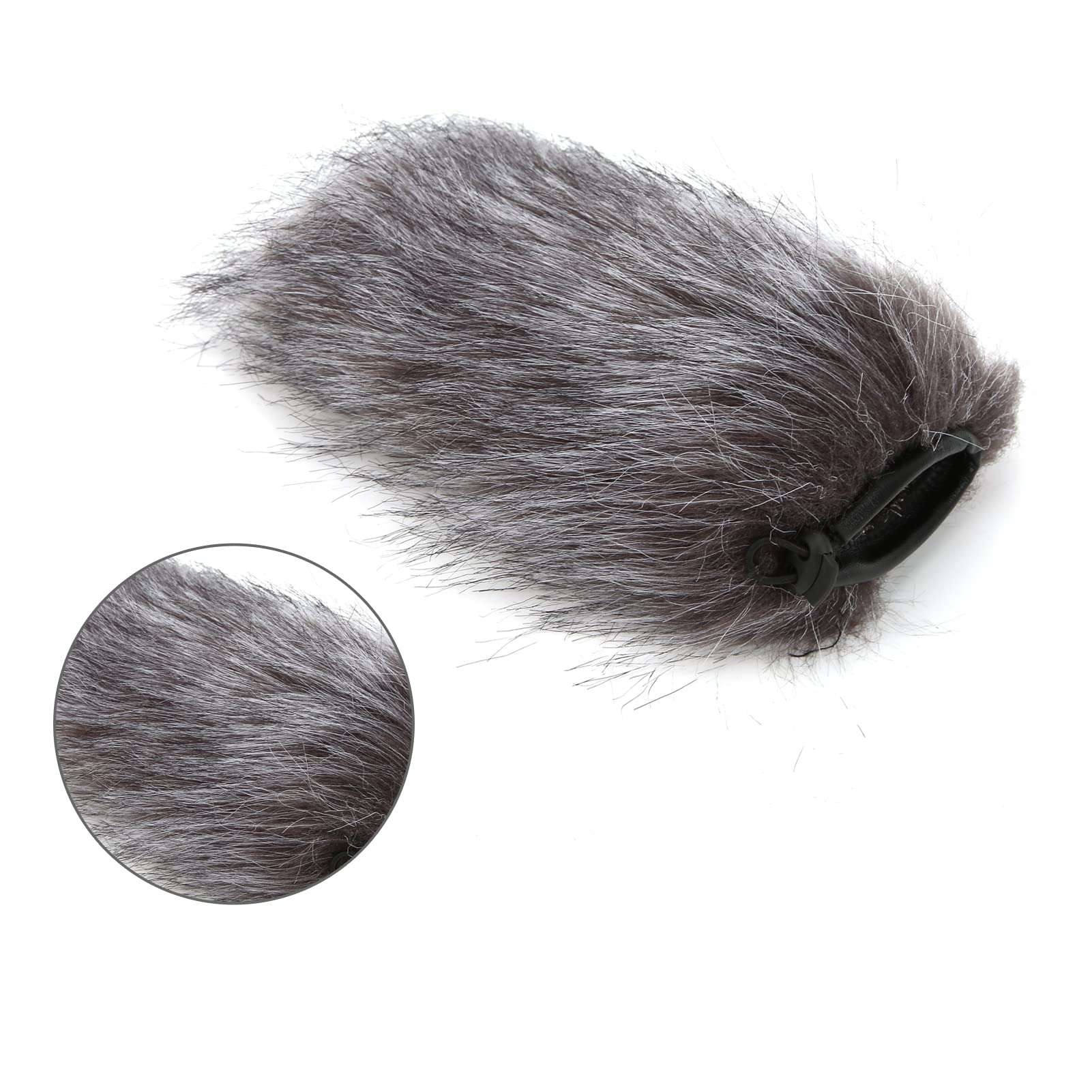 Microphone Windscreen,Outdoor Wind Cover Muff Mic Wind,Outdoor Wind Mic Windshield Muff Fur Universal Fit for Video Mic Camera Microphone 5