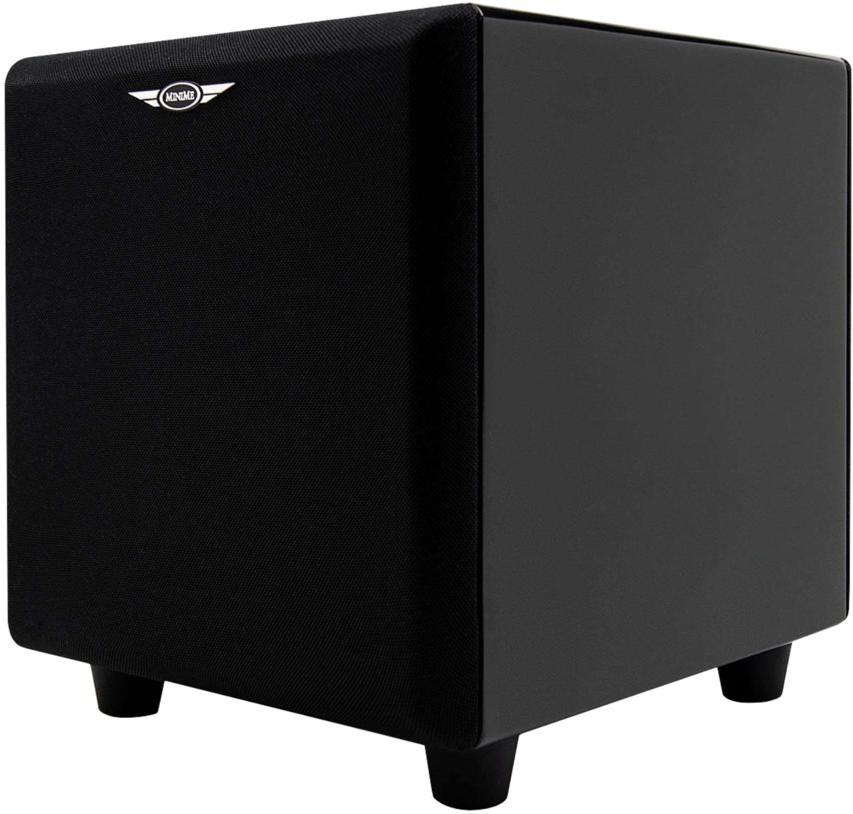 EARTHQUAKE Sound MiniMe DSP P8 8-inch Powered Subwoofer with DSP Control and SLAPS Passive Radiator Technology, Black 1