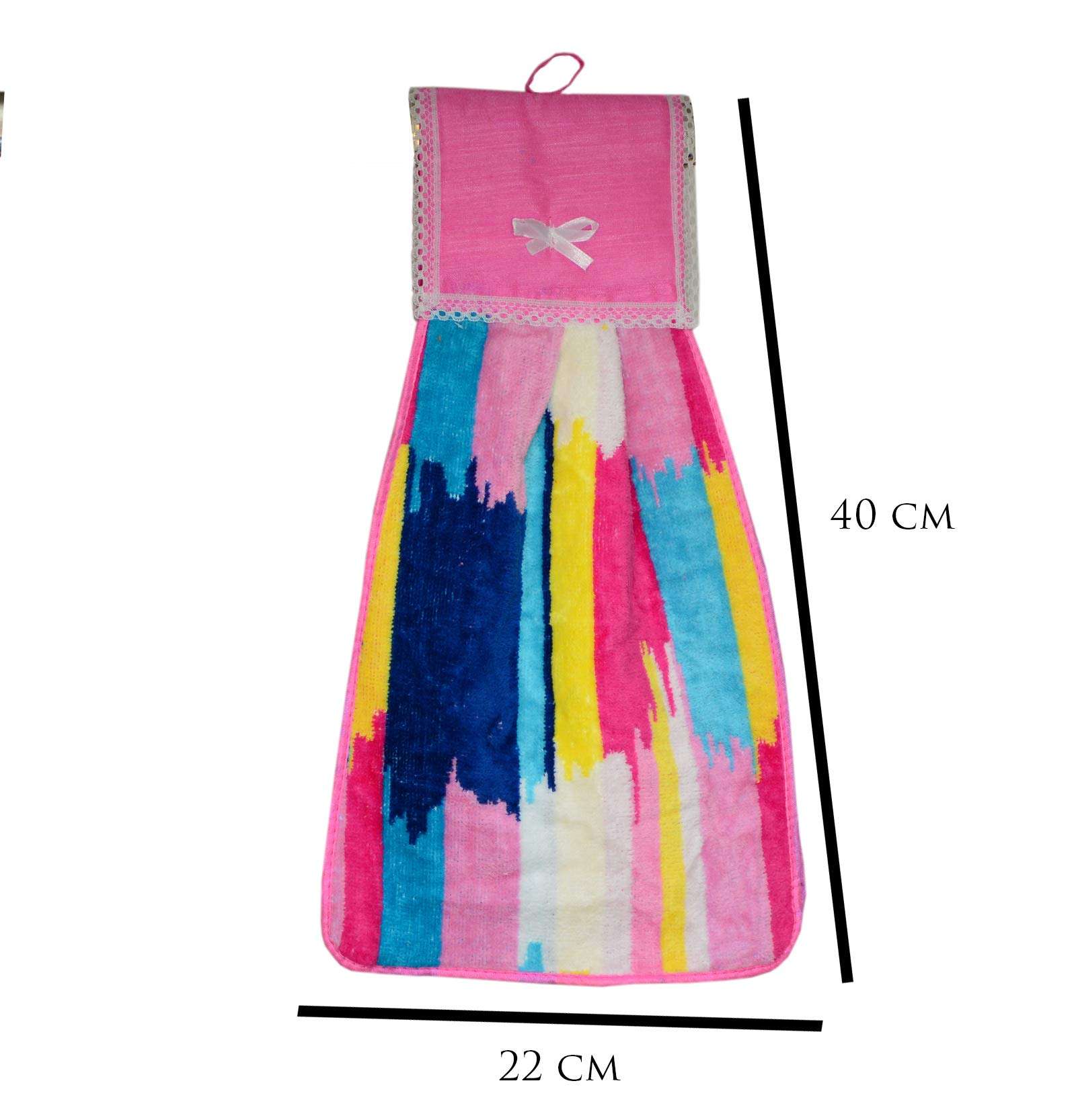 ascension Cotton Hanging Kitchen Napkin (Set of 4, Multicolour) 6