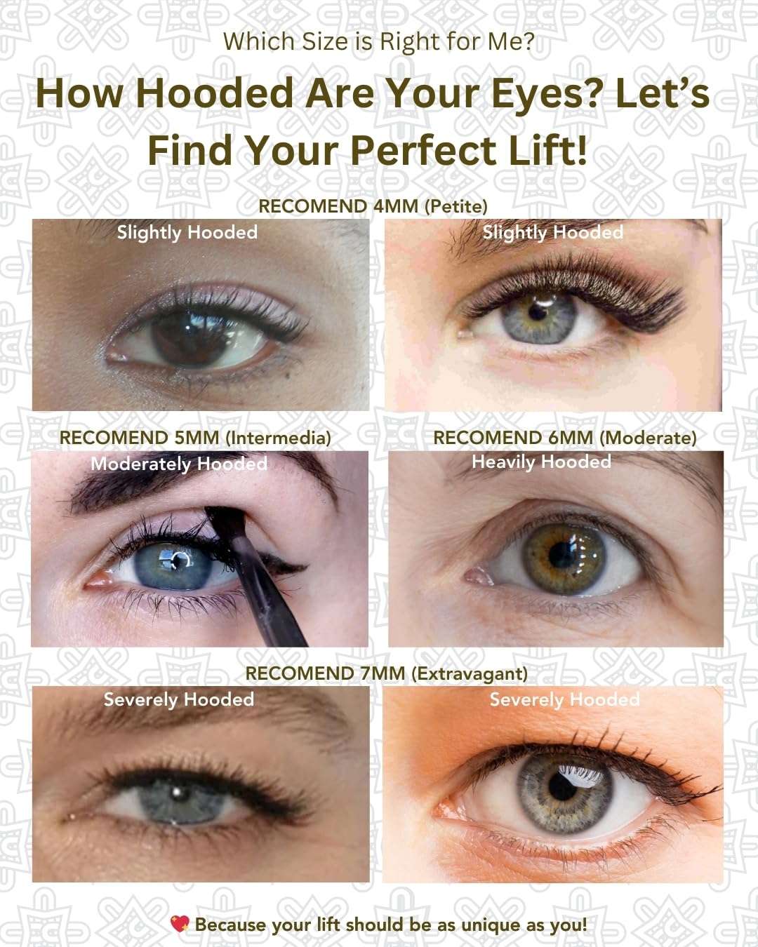 SeeRa: Instant Lifting Eyelid Tape for Hooded & Droopy Eyes - Hypoallergenic, Waterproof, Invisible Eye Lift Strips, Non-Surgical, Eyelid Lifters & Stickers-90pcs (4mm-7mm) (4mm-Petite) 5