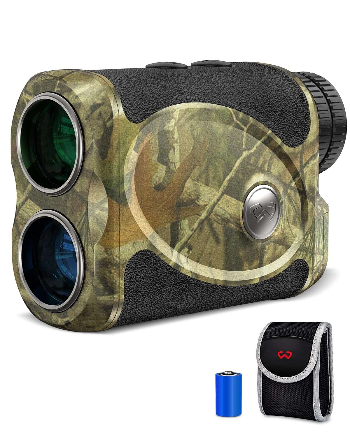 Wosports Hunting Range Finder, Archery Rangefinder for Bow Hunting with Flagpole Lock - Ranging - Speed and Scan 1