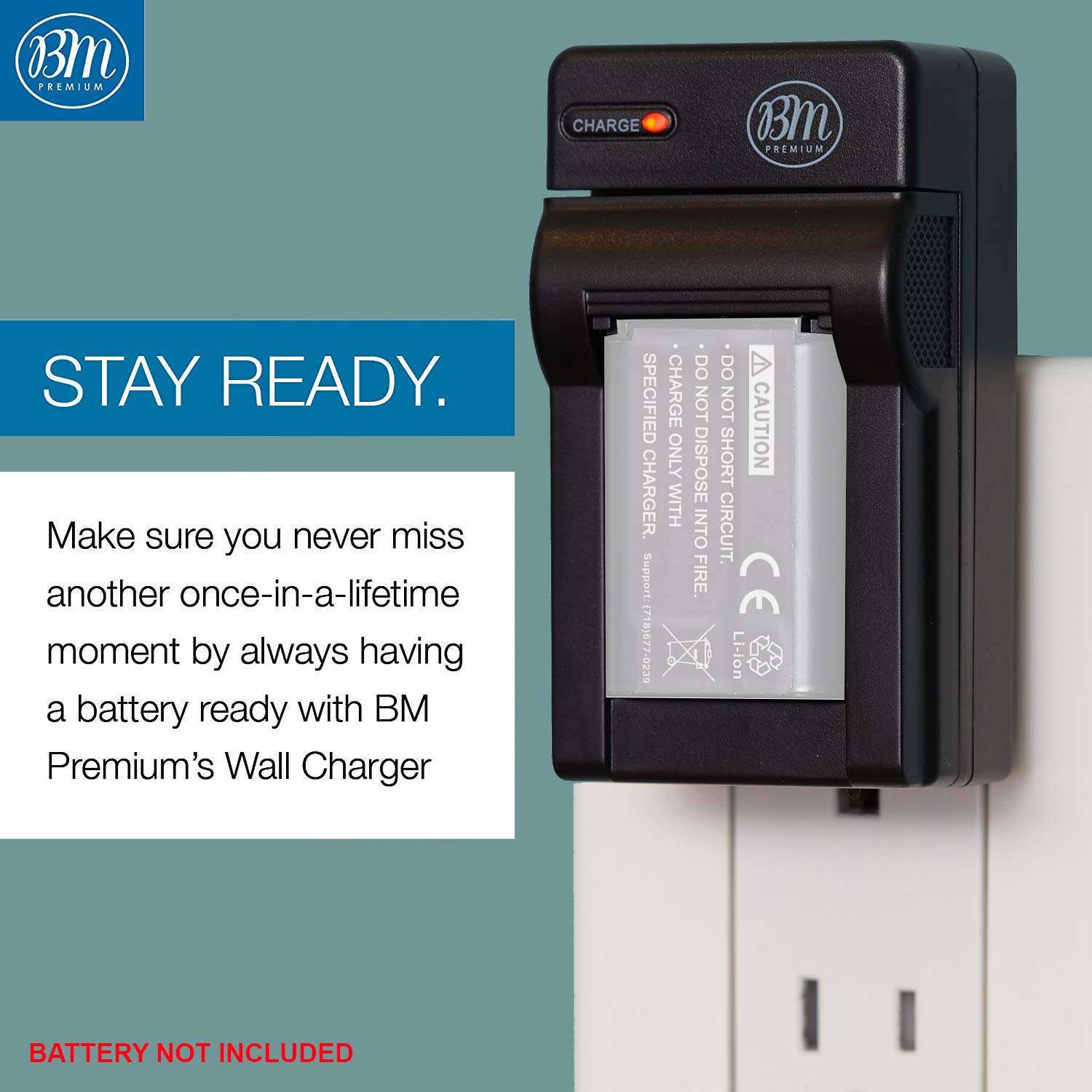 BM Premium BC-CSN Replacement Battery Charger for Sony NP-BN1 Battery 4