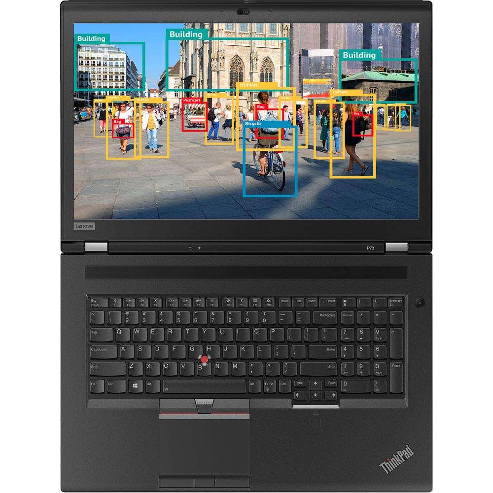 Lenovo 17.3" P73 ThinkPad Laptop - 17.3" IPS FHD - 2.8 GHz Intel Xeon E-2276M Six-Core - NV Quadro RTX 5000 (16GB) - 512GB SSD - 16GB - WIn10 pro 3