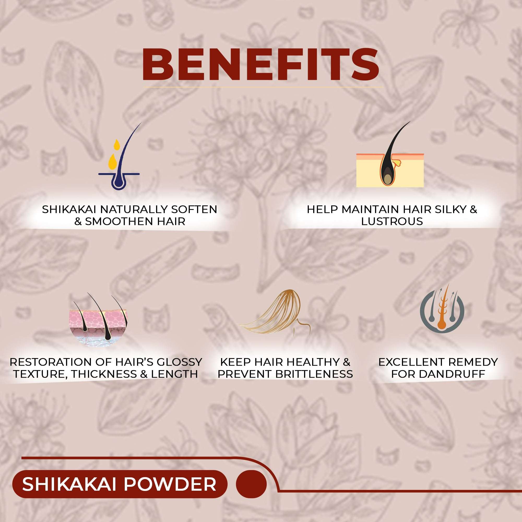 Mud Essence Shikakai Powder for Hair Nourishment, Natural Clensor for Men and Women 100gram 4