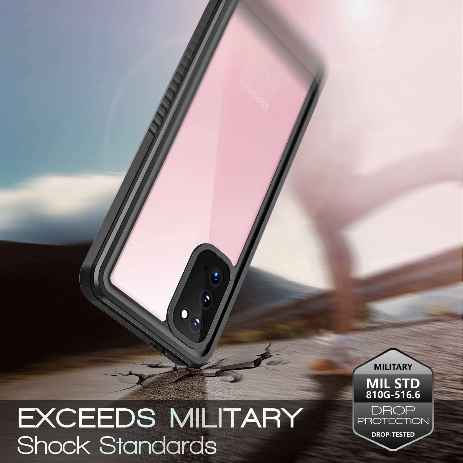 Singdo Waterproof Samsung Galaxy S20 Case,Clear Sound Quality Built in Screen Protector with Fingerprint ID Film Support Wireless Charger IP68 Waterproof Case for Samsung S20 6.2 inch-2020 (Teal) 6