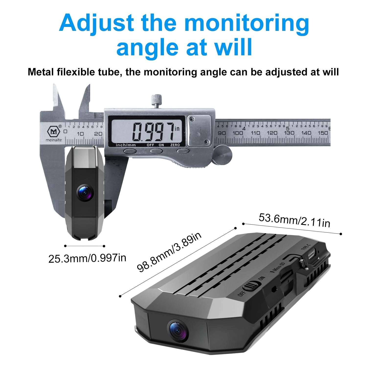 2026 Mini 4G LTE Cellular Wireless Camera,SIM Inserted,4KHD with Video Recording Live Feed,3000mAh Larger Battery Capacity,No WiFi Camera with 160° Wide-Angle View,Color Night Vision,AOV Low-Power 4