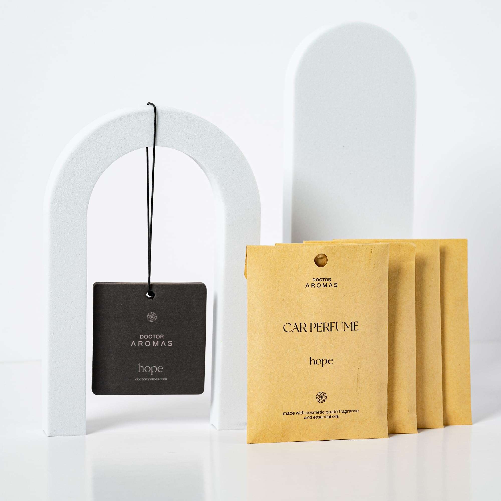 Doctor Aromas Car Perfume Bundle (8-Pack) Hope & Scent Bundle On-the-Go Scenting 4