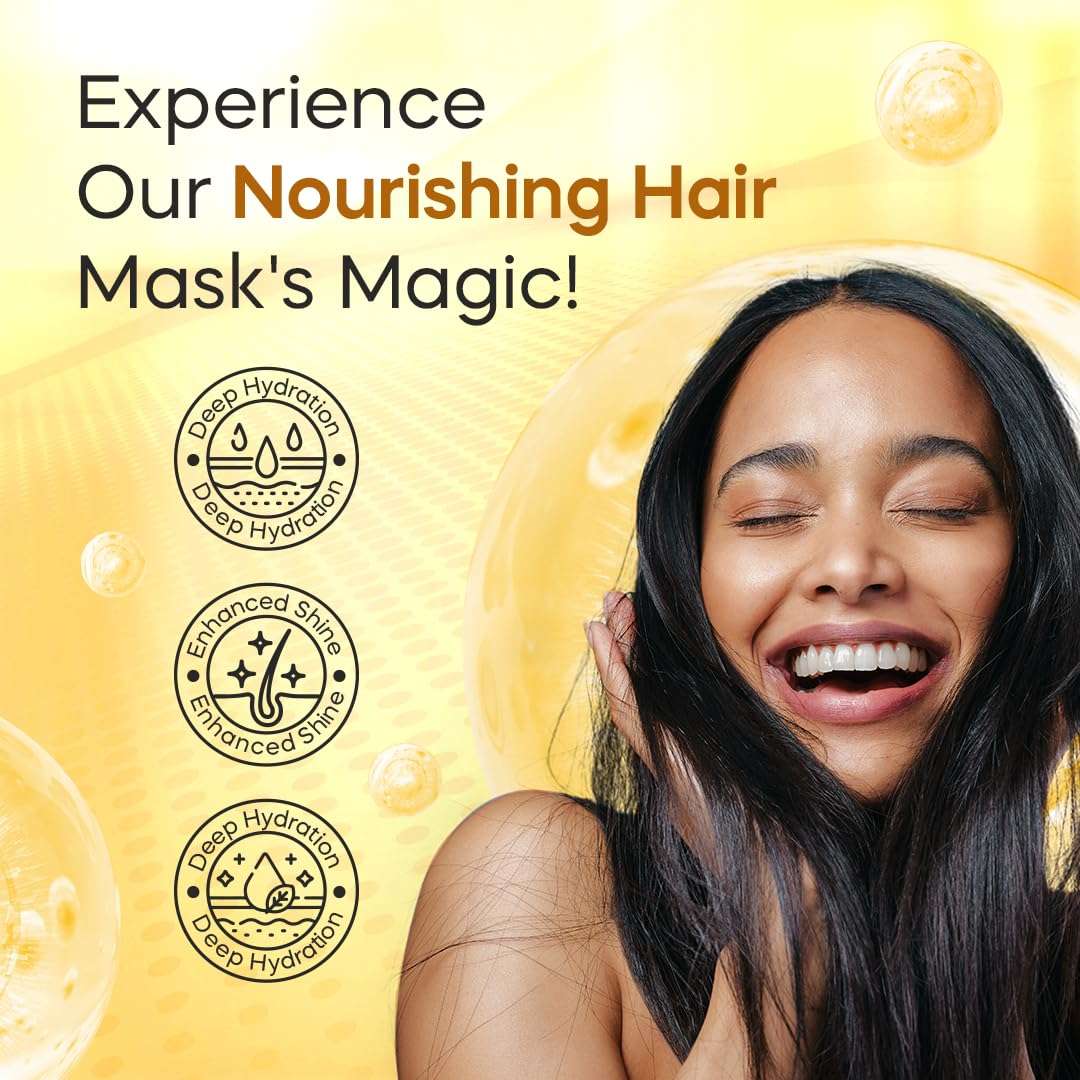 DOMINICAN MAGIC Nourishing Revitalizing Hair Mask with Aloe Vera, Hair Treatment, Deep Repair & Revitalize for Dry, Damaged Hair, All Hair Types, 16oz 3